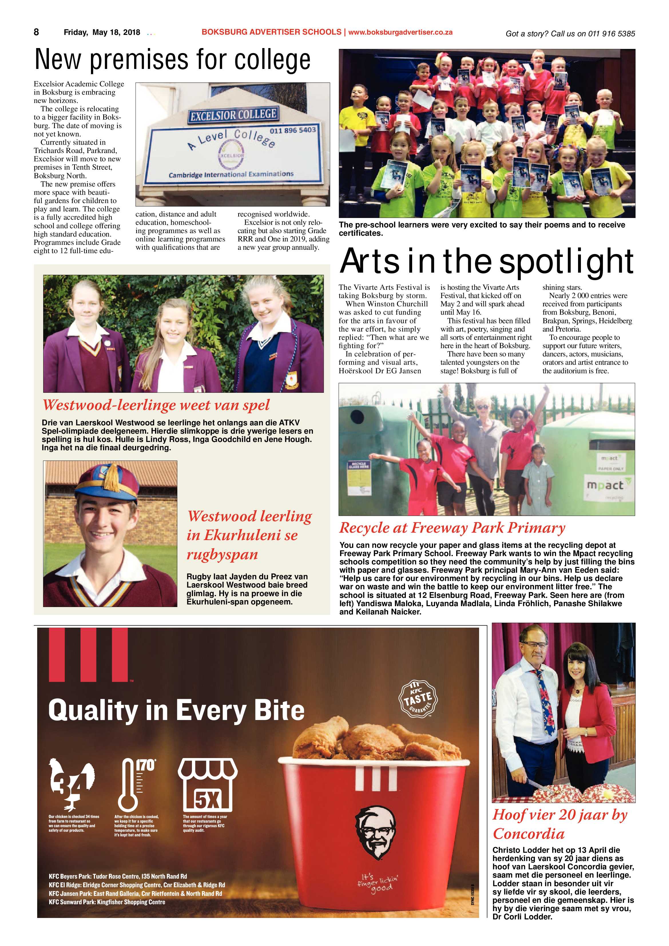 Boksburg Advertiser 15 May 2018 page 8