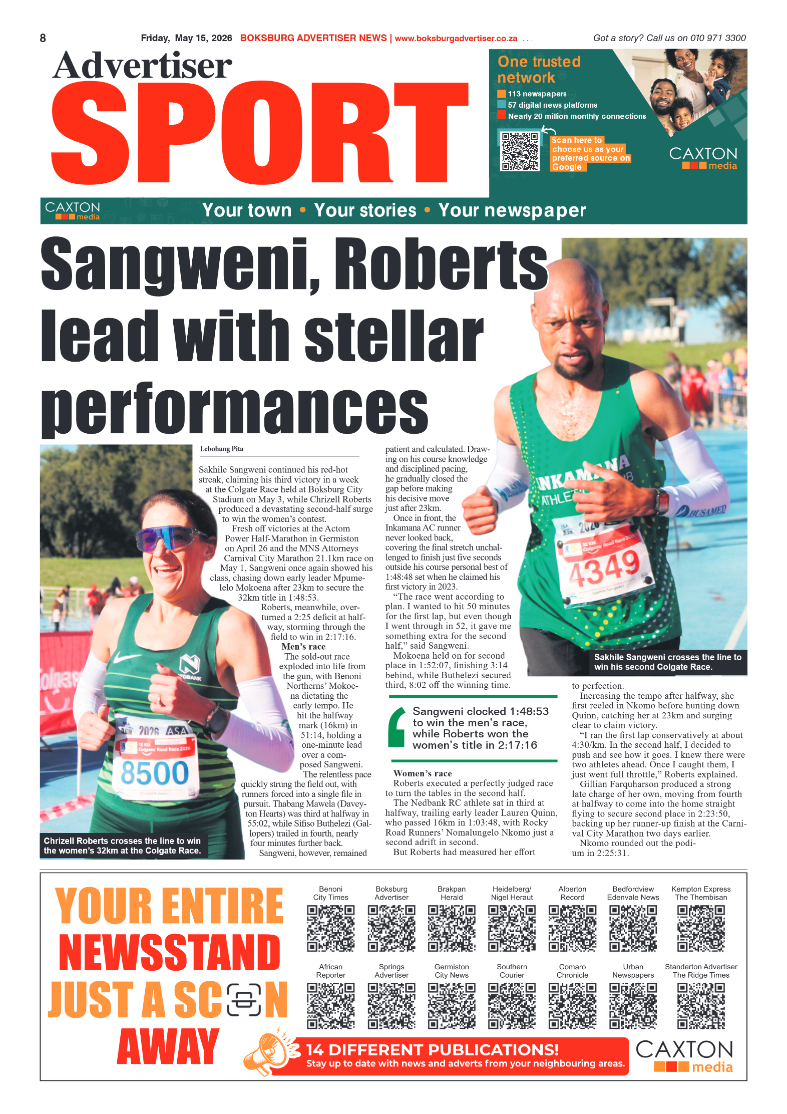 Boksburg Advertiser 15 May 2026 page 10