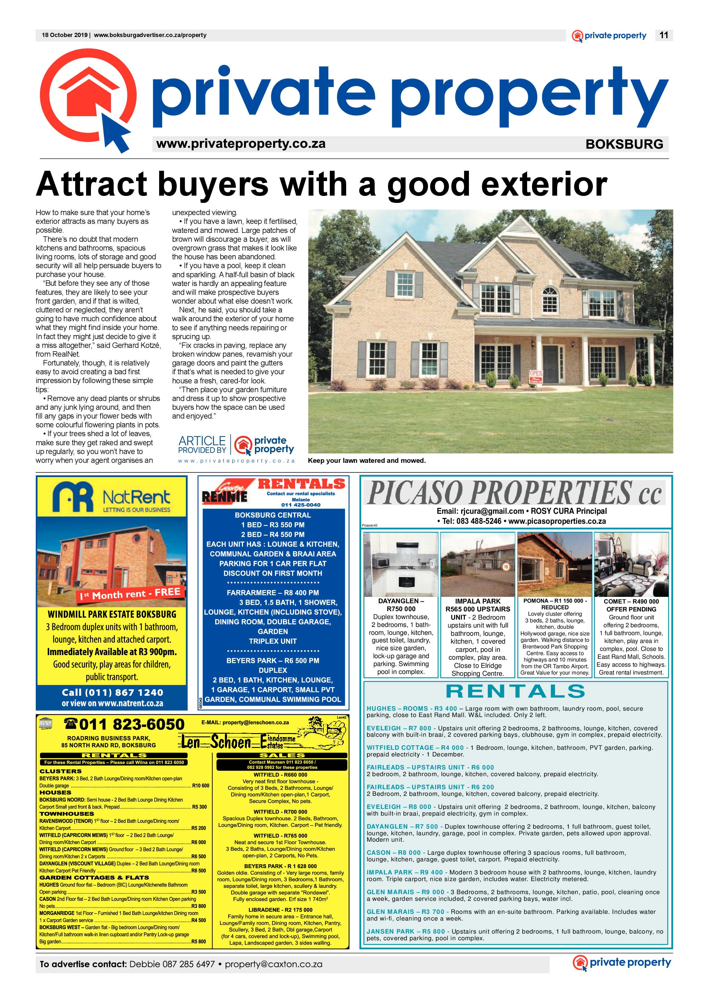 Boksburg Advertiser 15 October 2019 page 11