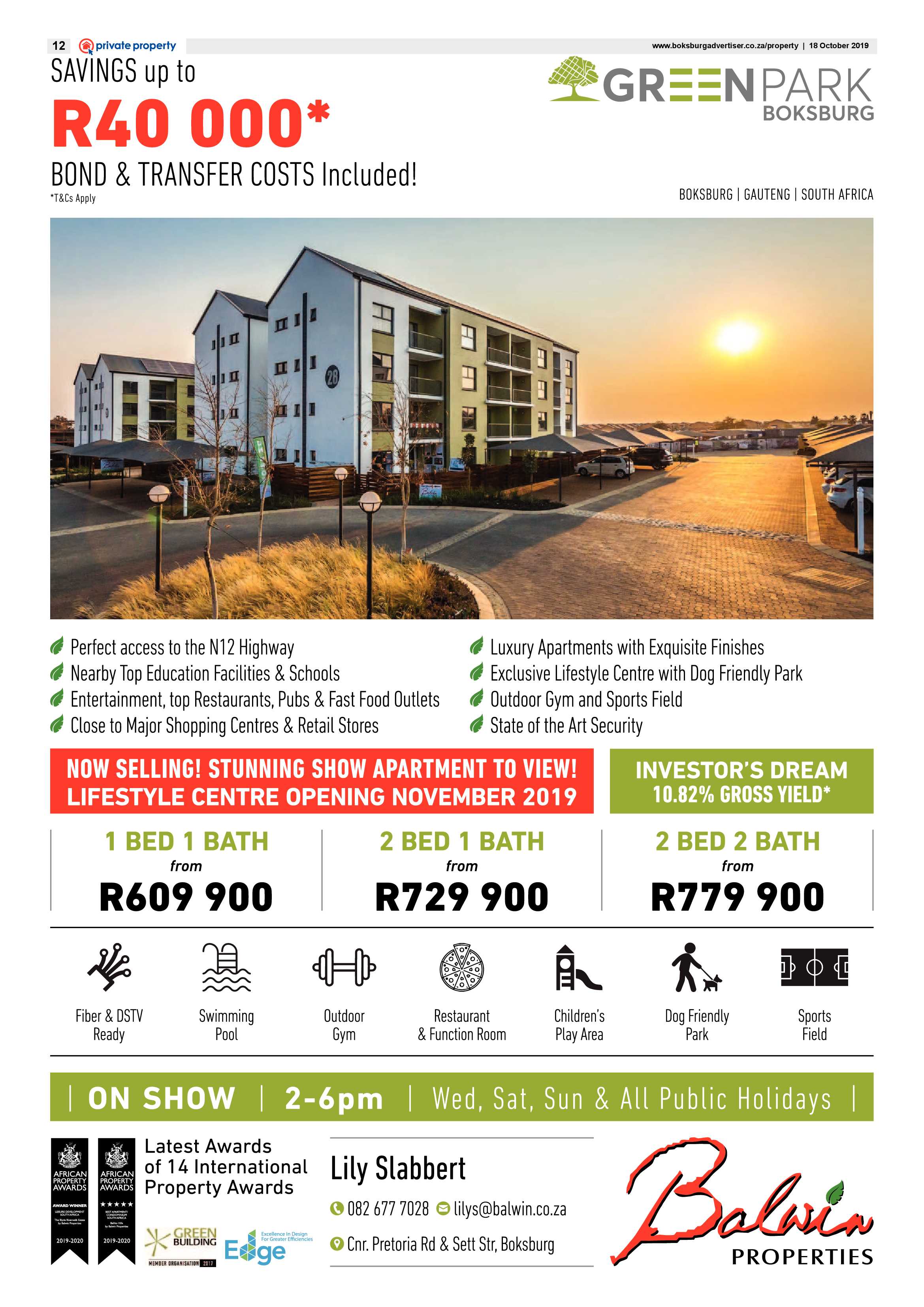 Boksburg Advertiser 15 October 2019 page 12