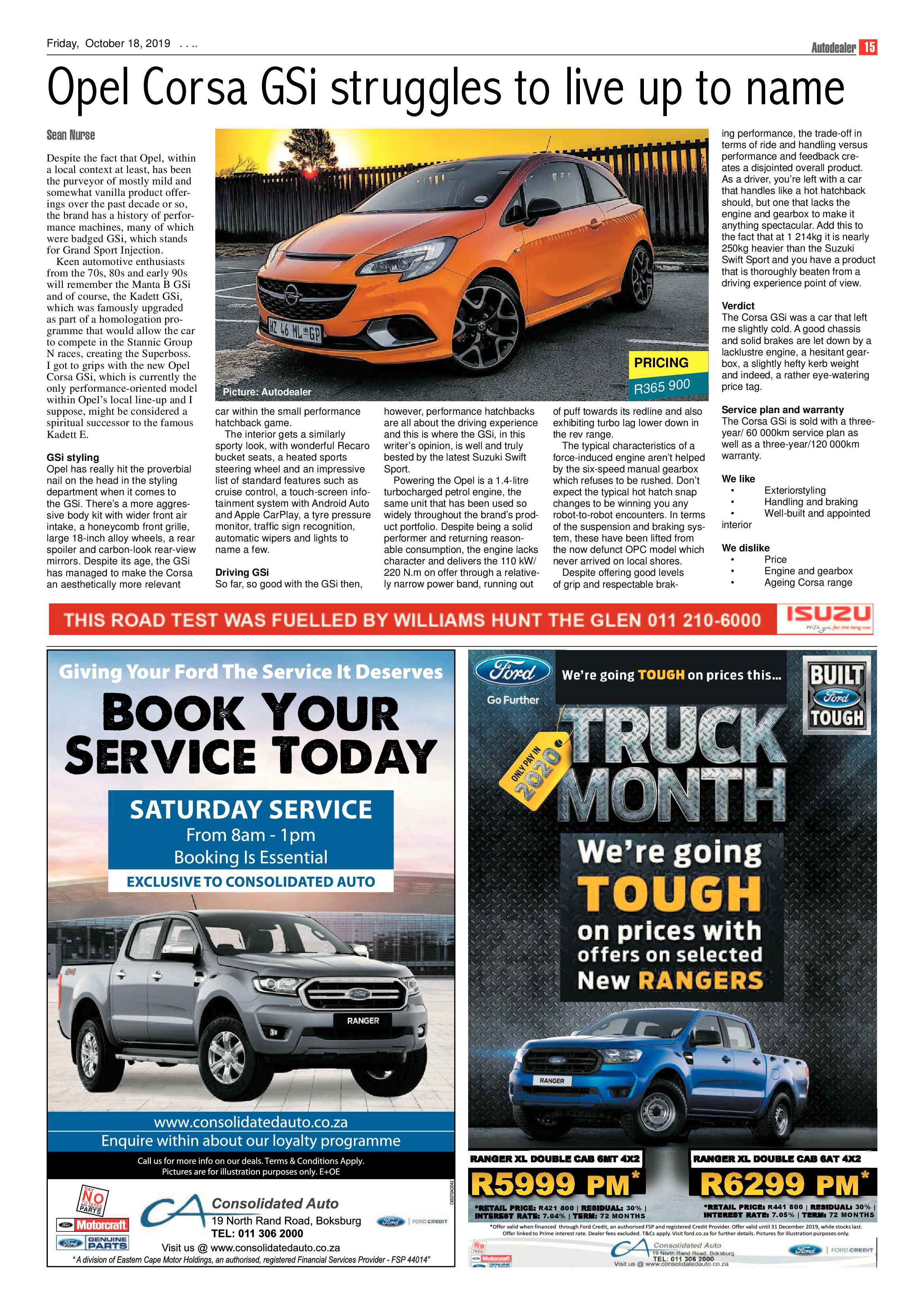 Boksburg Advertiser 15 October 2019 page 15