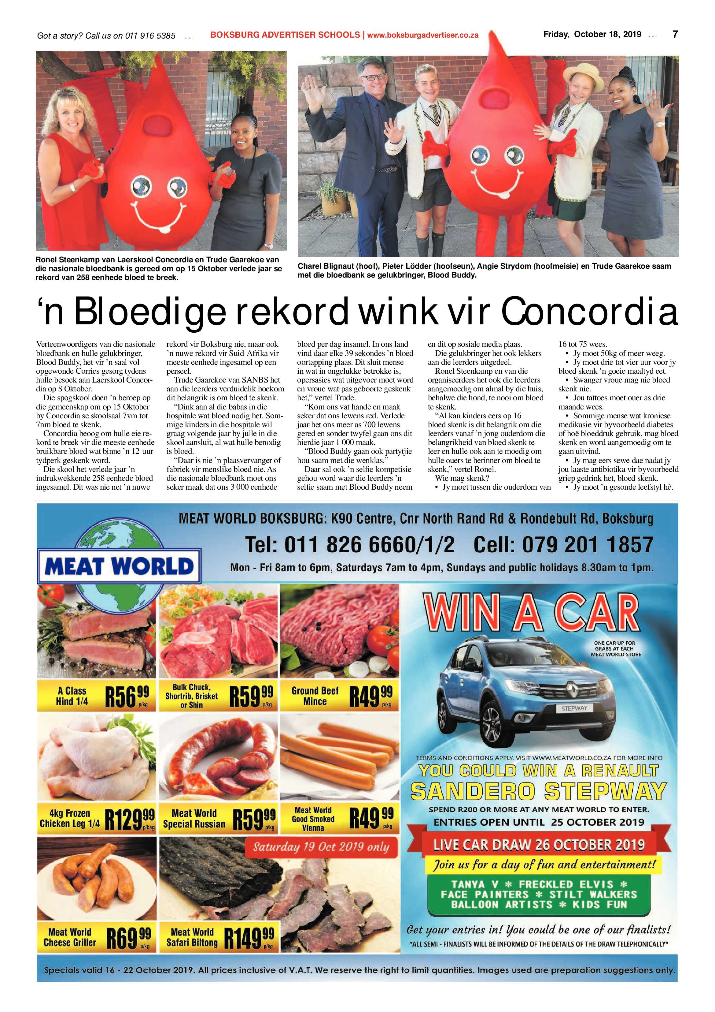 Boksburg Advertiser 15 October 2019 page 7