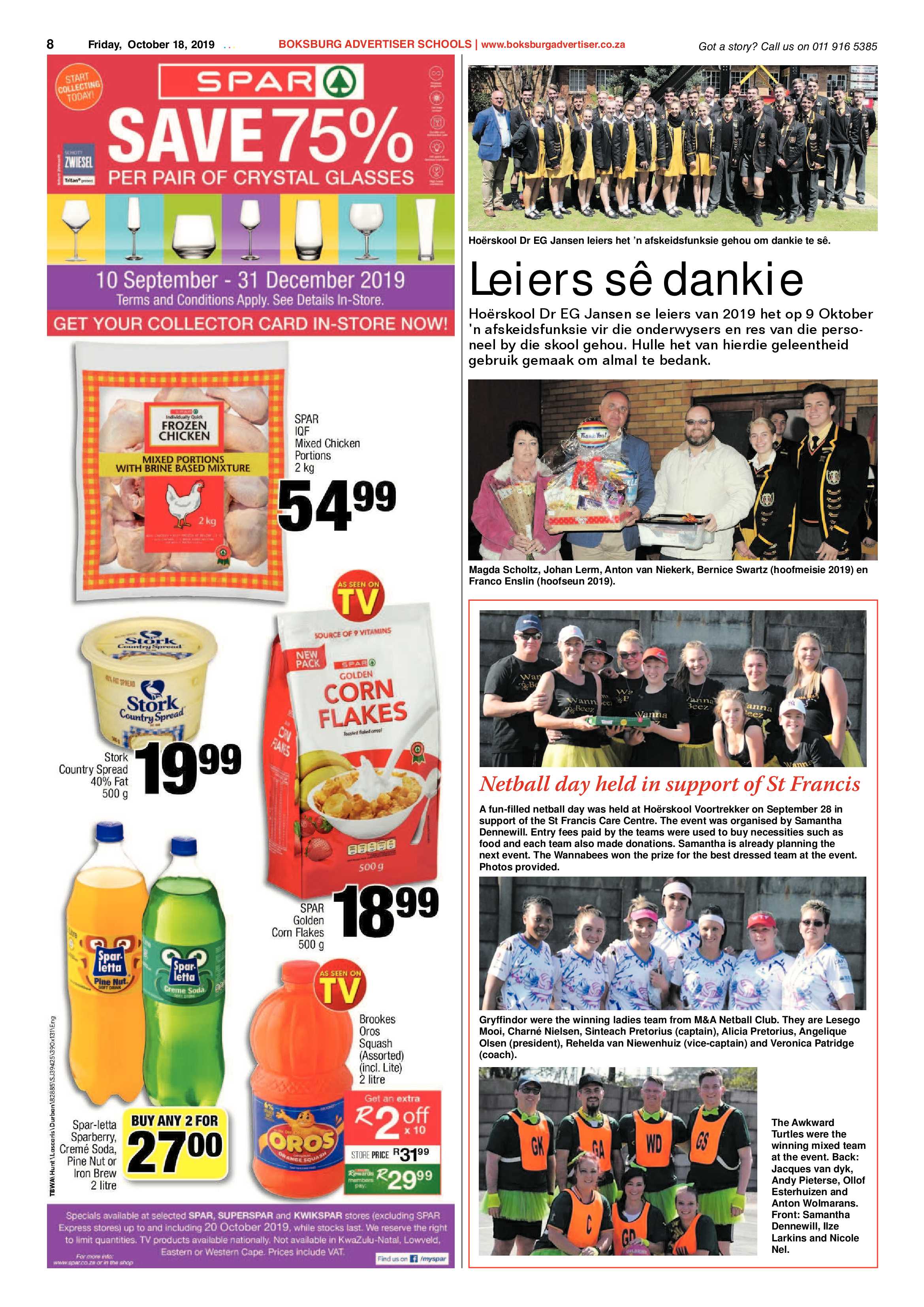 Boksburg Advertiser 15 October 2019 page 8