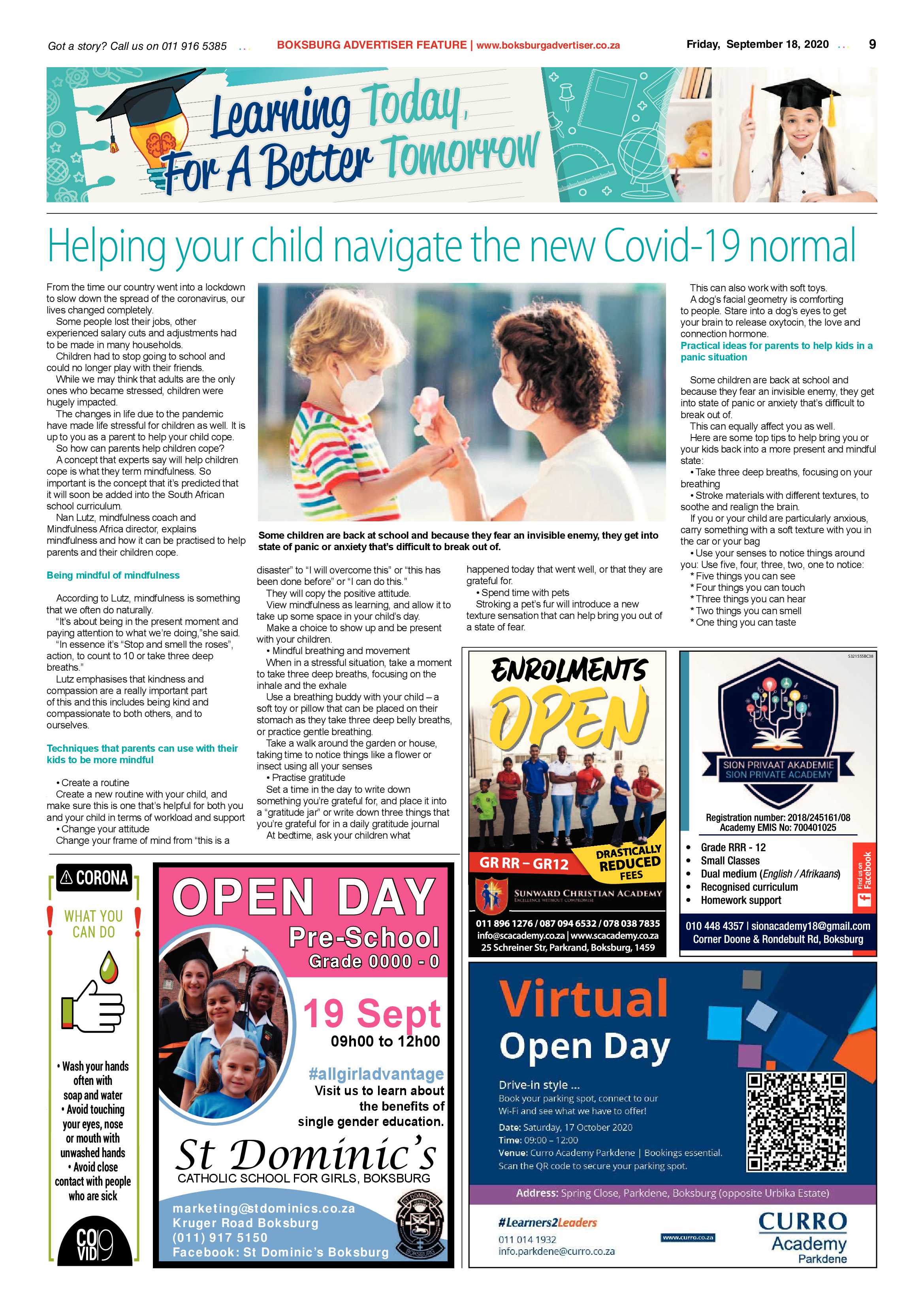 Boksburg Advertiser 15 September 2020 page 9