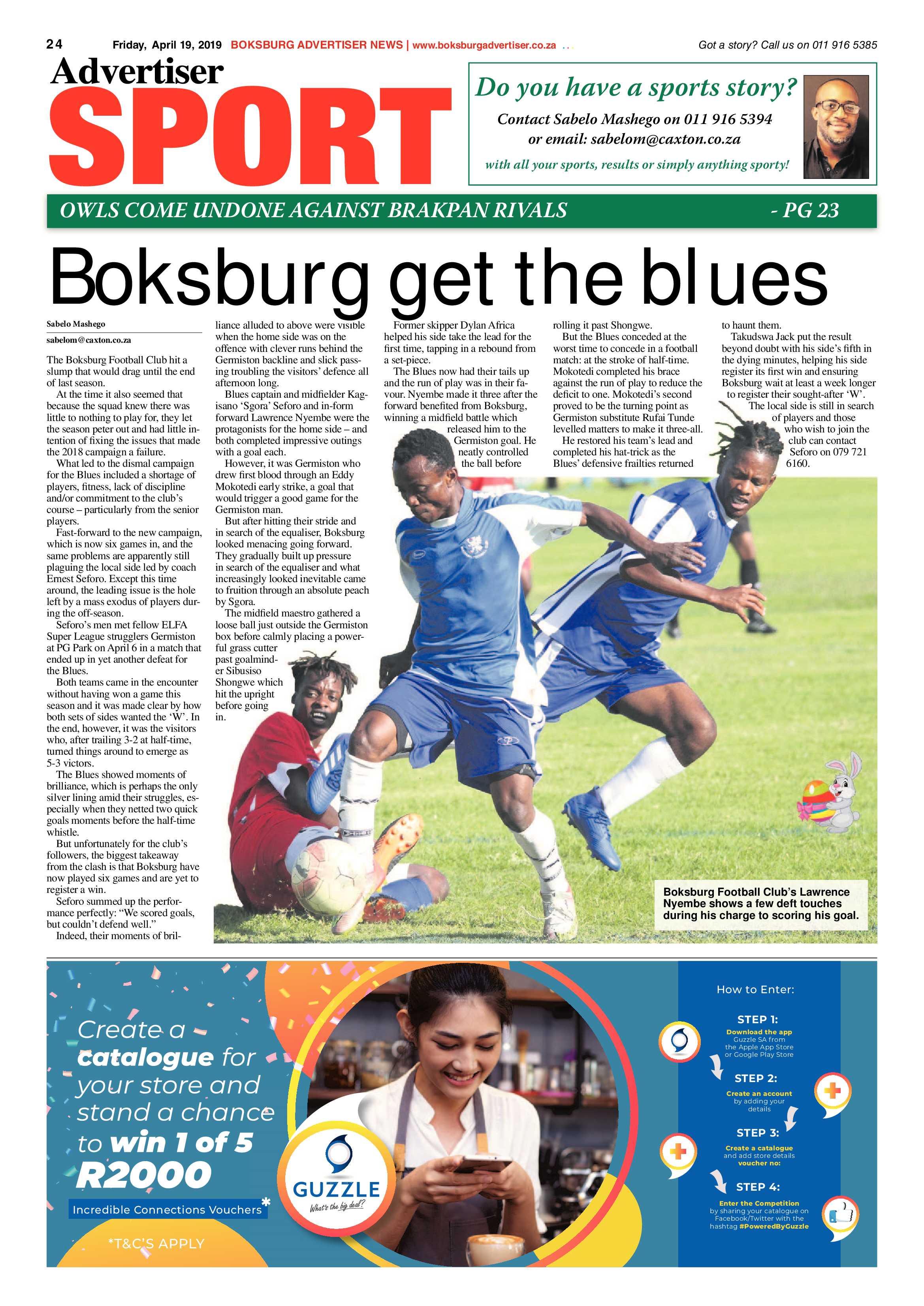 Boksburg Advertiser 16 April 2019 page 24