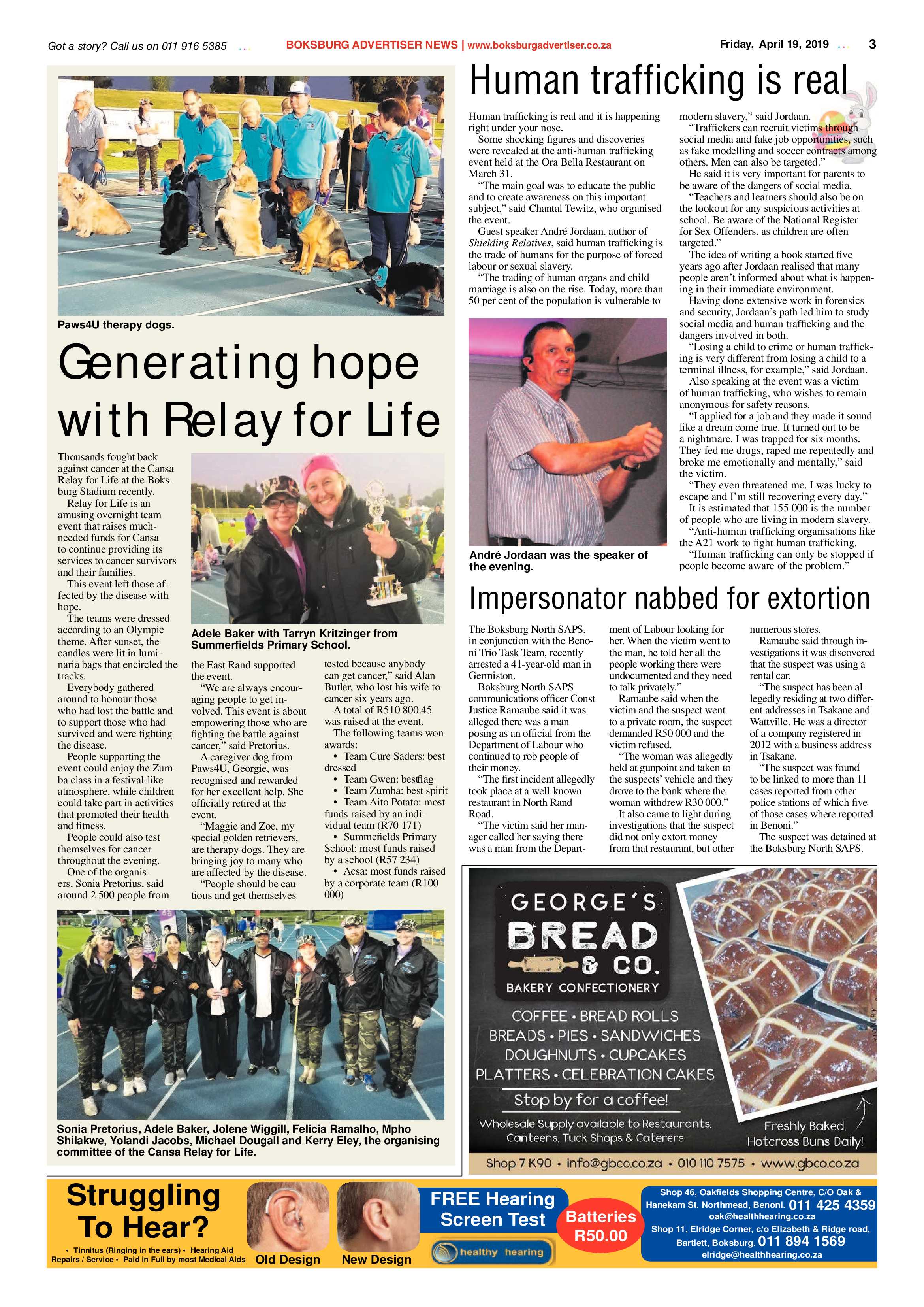 Boksburg Advertiser 16 April 2019 page 3