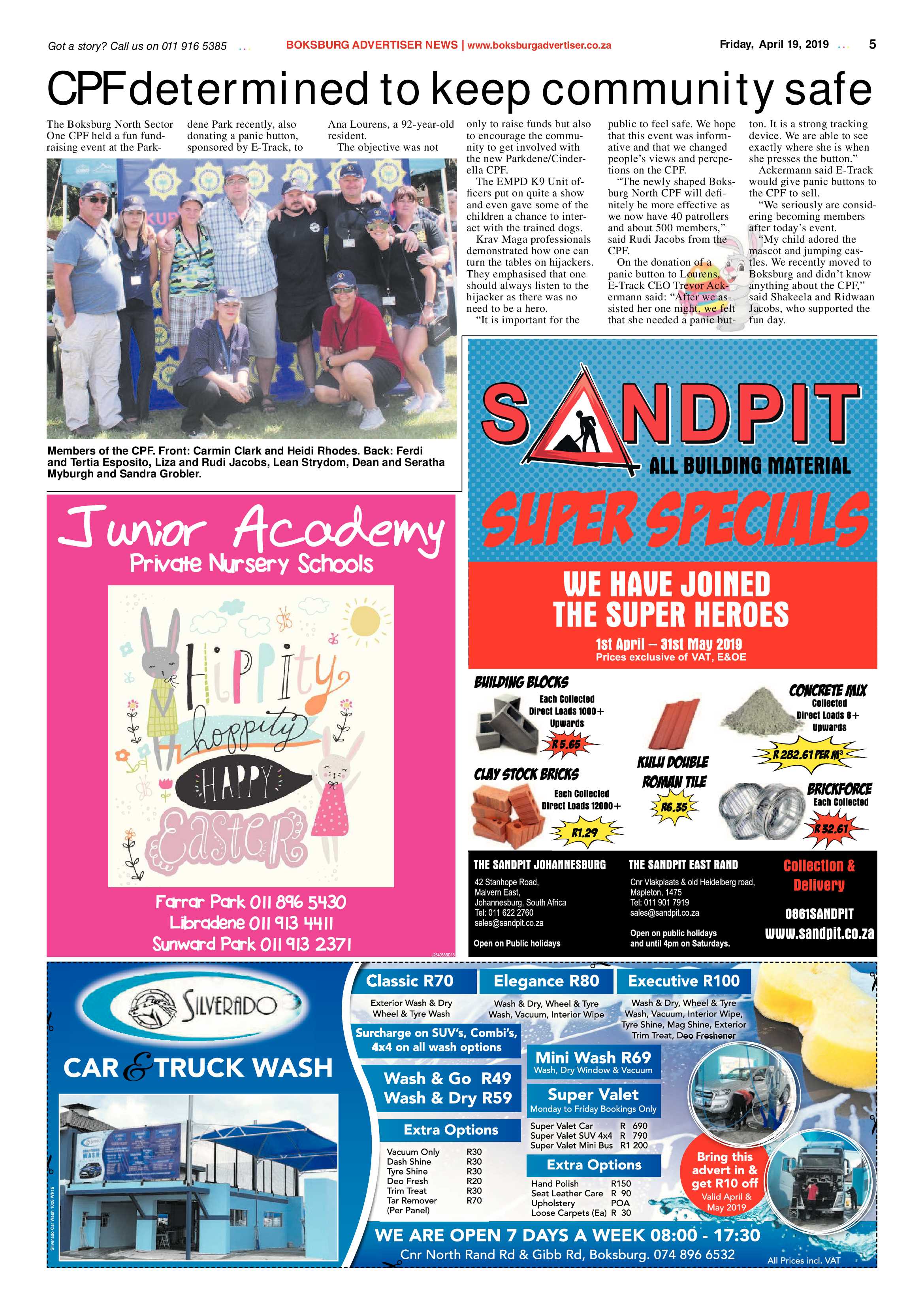 Boksburg Advertiser 16 April 2019 page 5