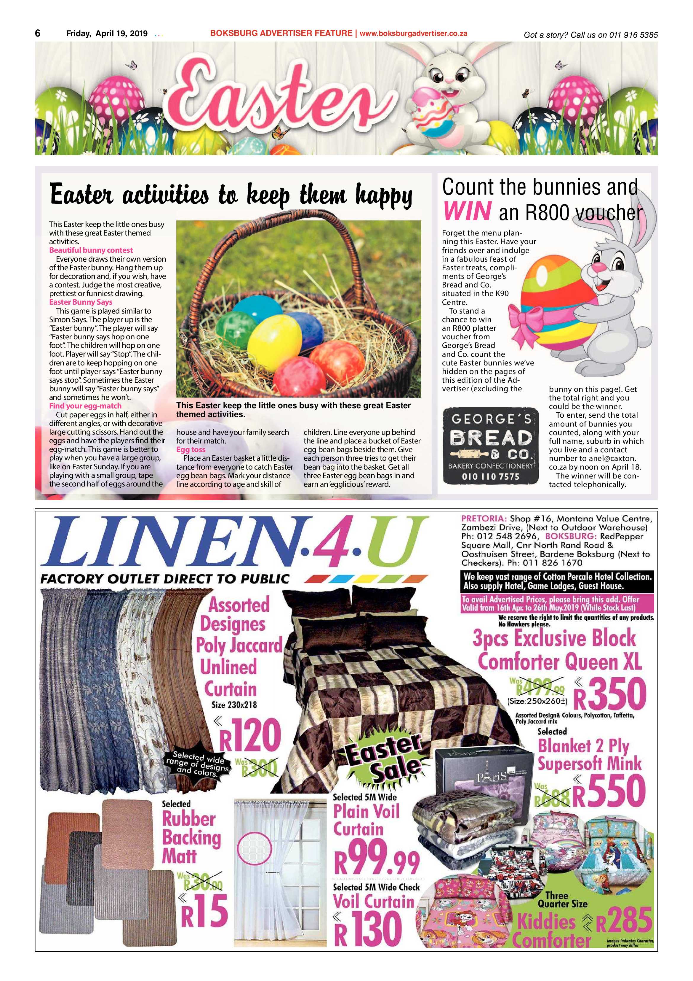 Boksburg Advertiser 16 April 2019 page 6