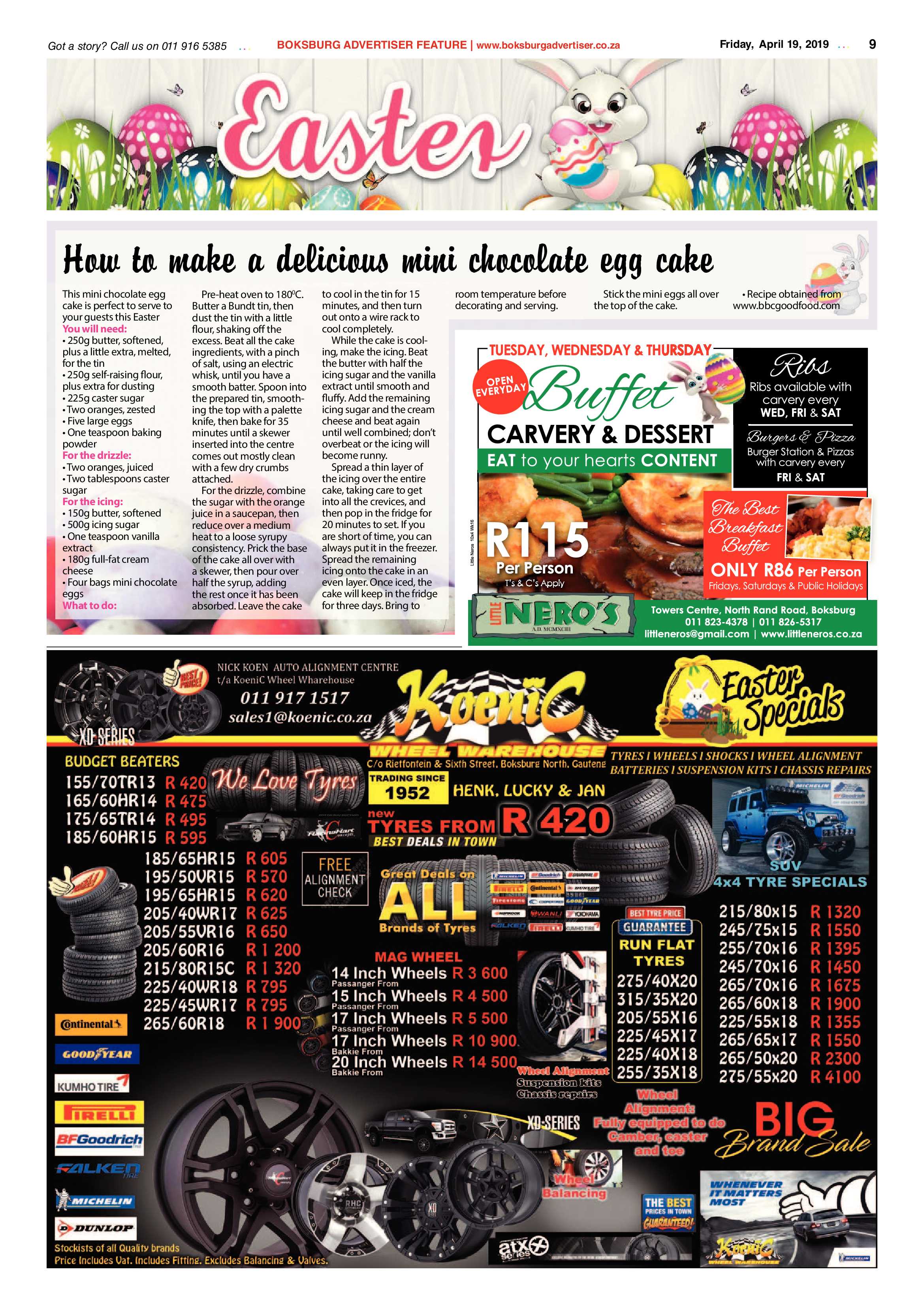 Boksburg Advertiser 16 April 2019 page 9