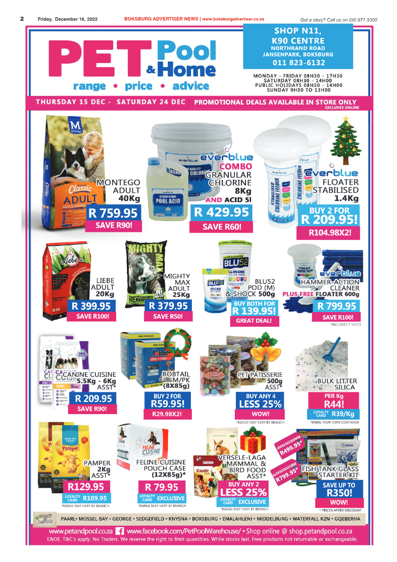 Boksburg Advertiser 16 Dec 2022 page 2