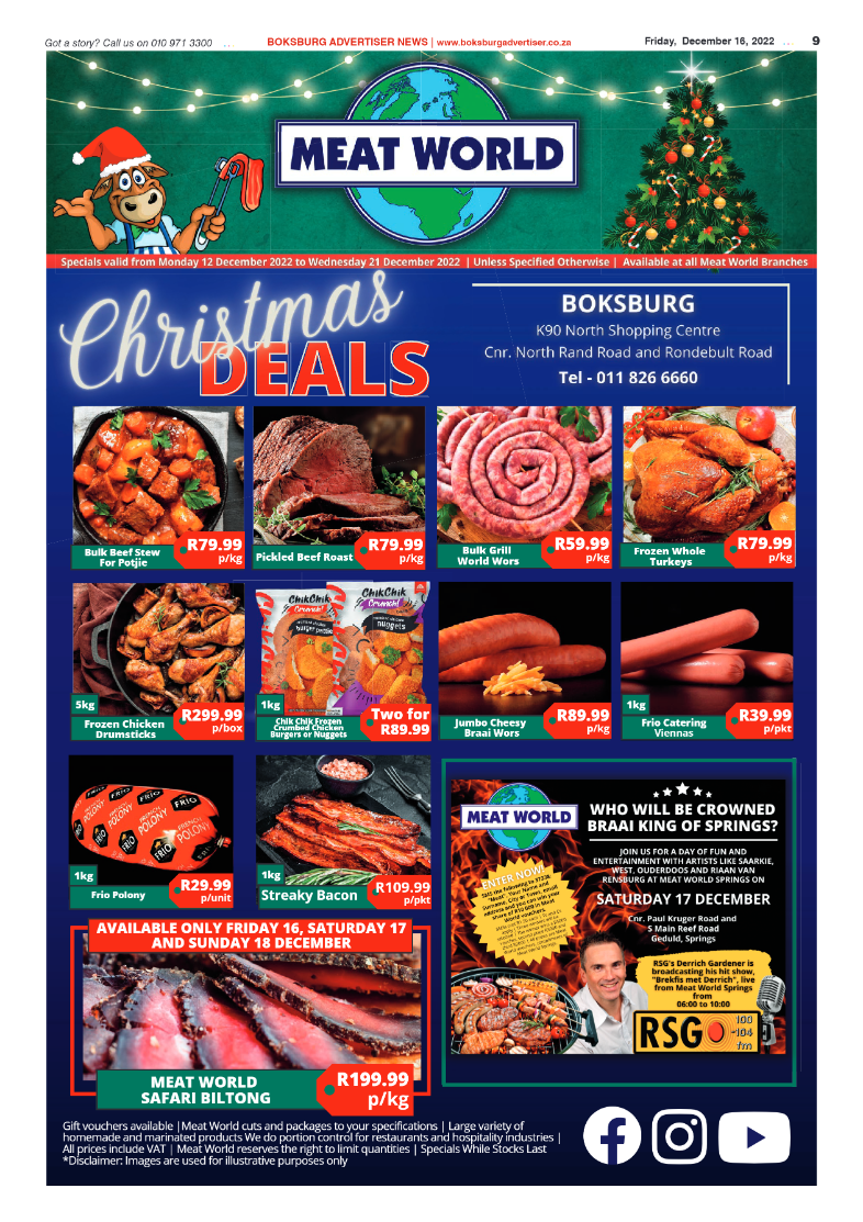Boksburg Advertiser 16 Dec 2022 page 9