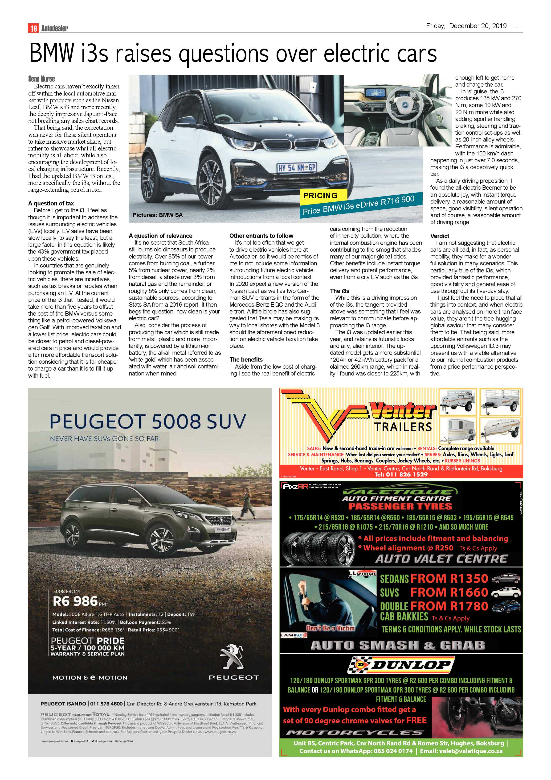 Boksburg Advertiser 17 December 2019 page 16
