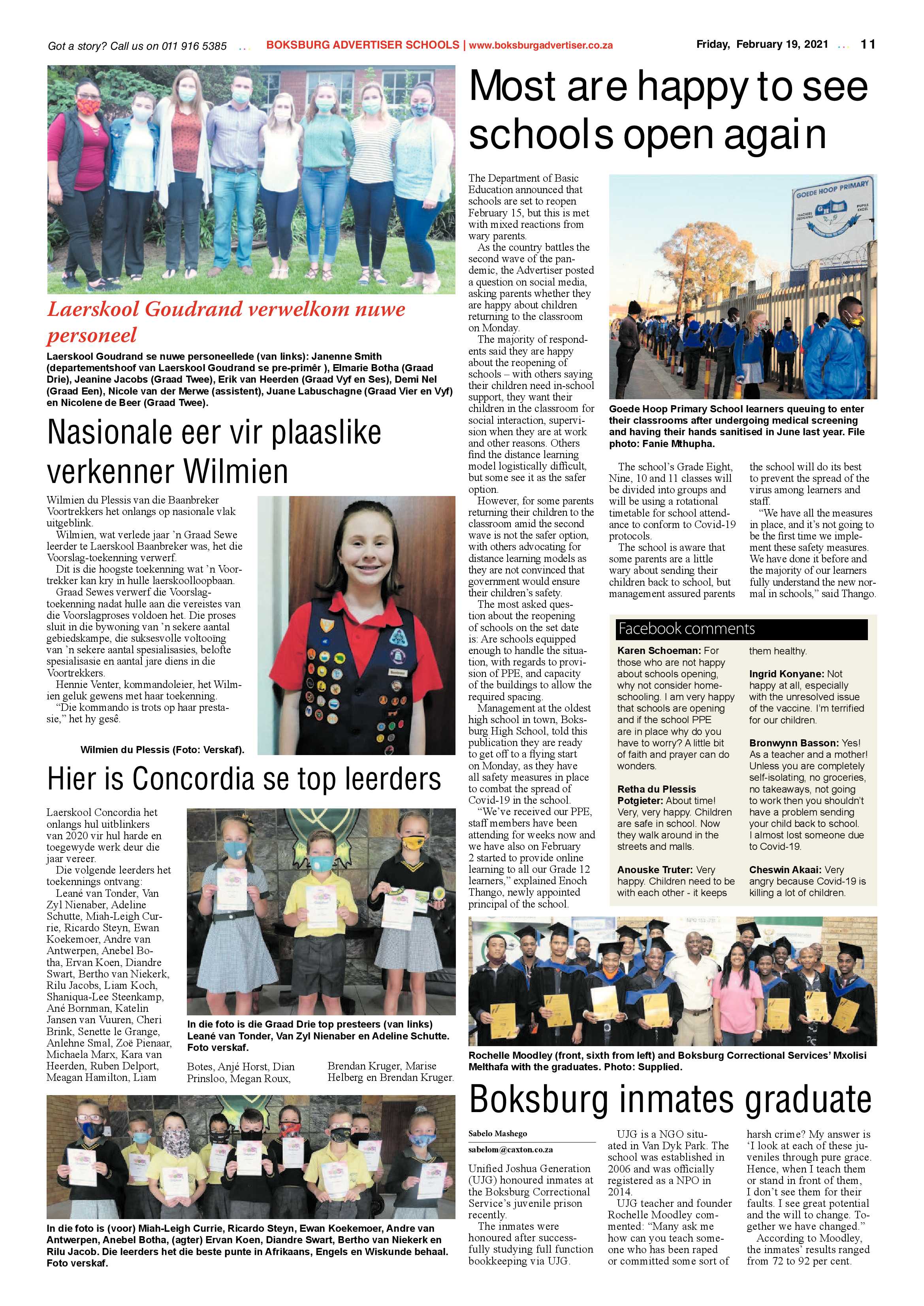 Boksburg Advertiser 16 February 2021 page 11