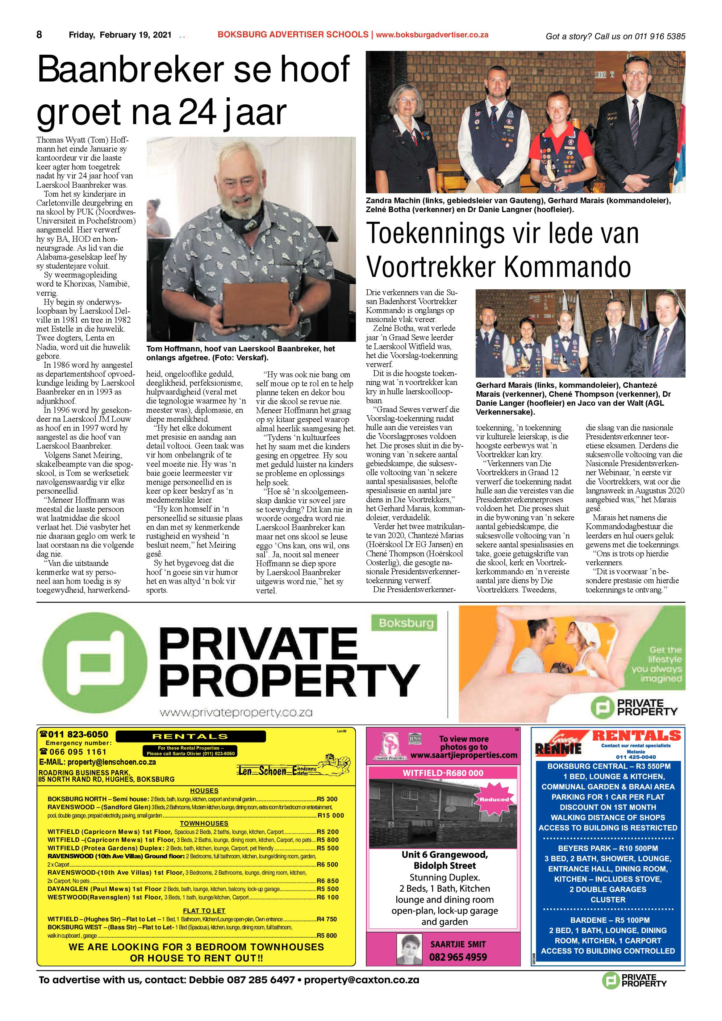 Boksburg Advertiser 16 February 2021 page 8