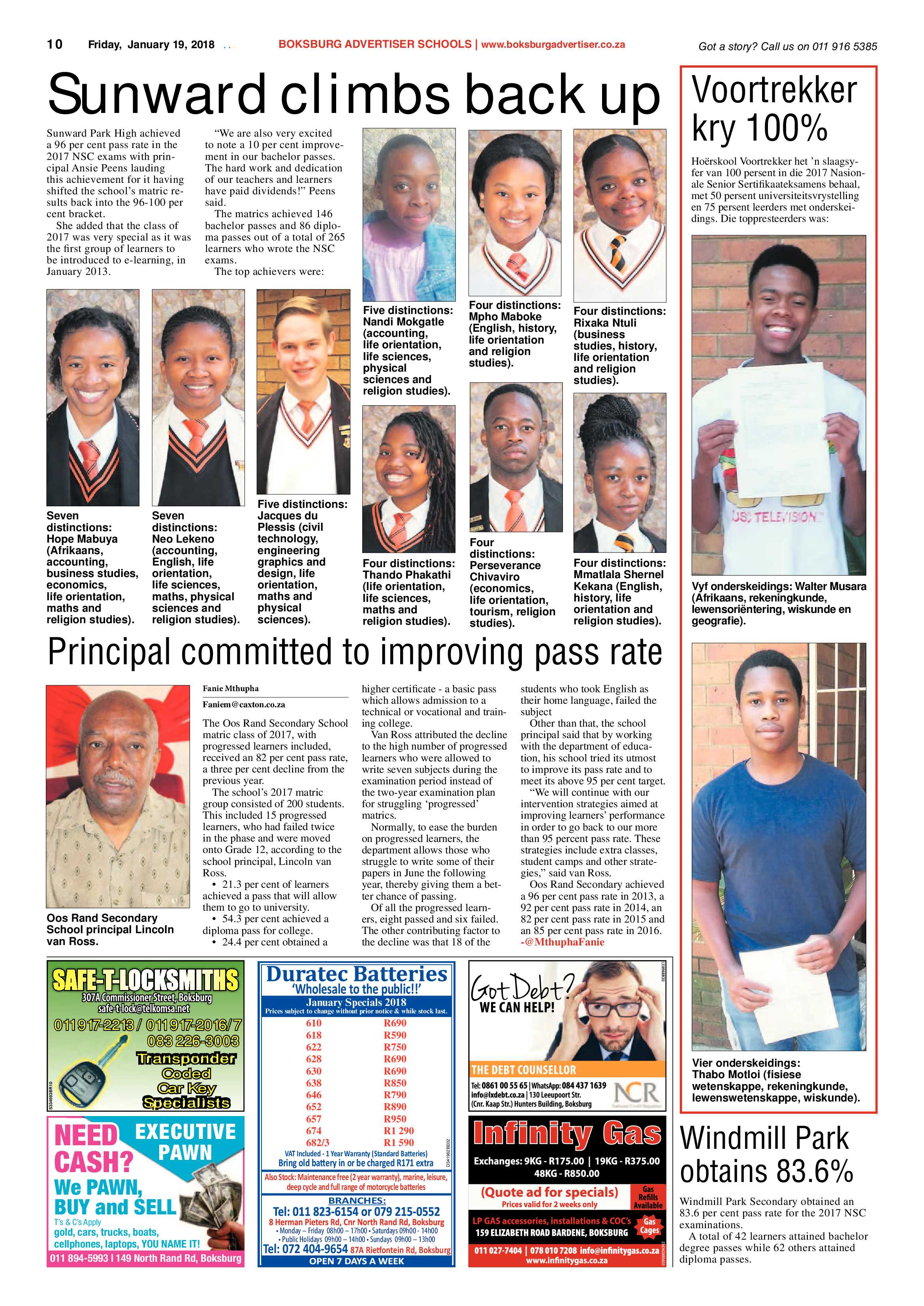 Boksburg Advertiser 16 January 2018 page 10