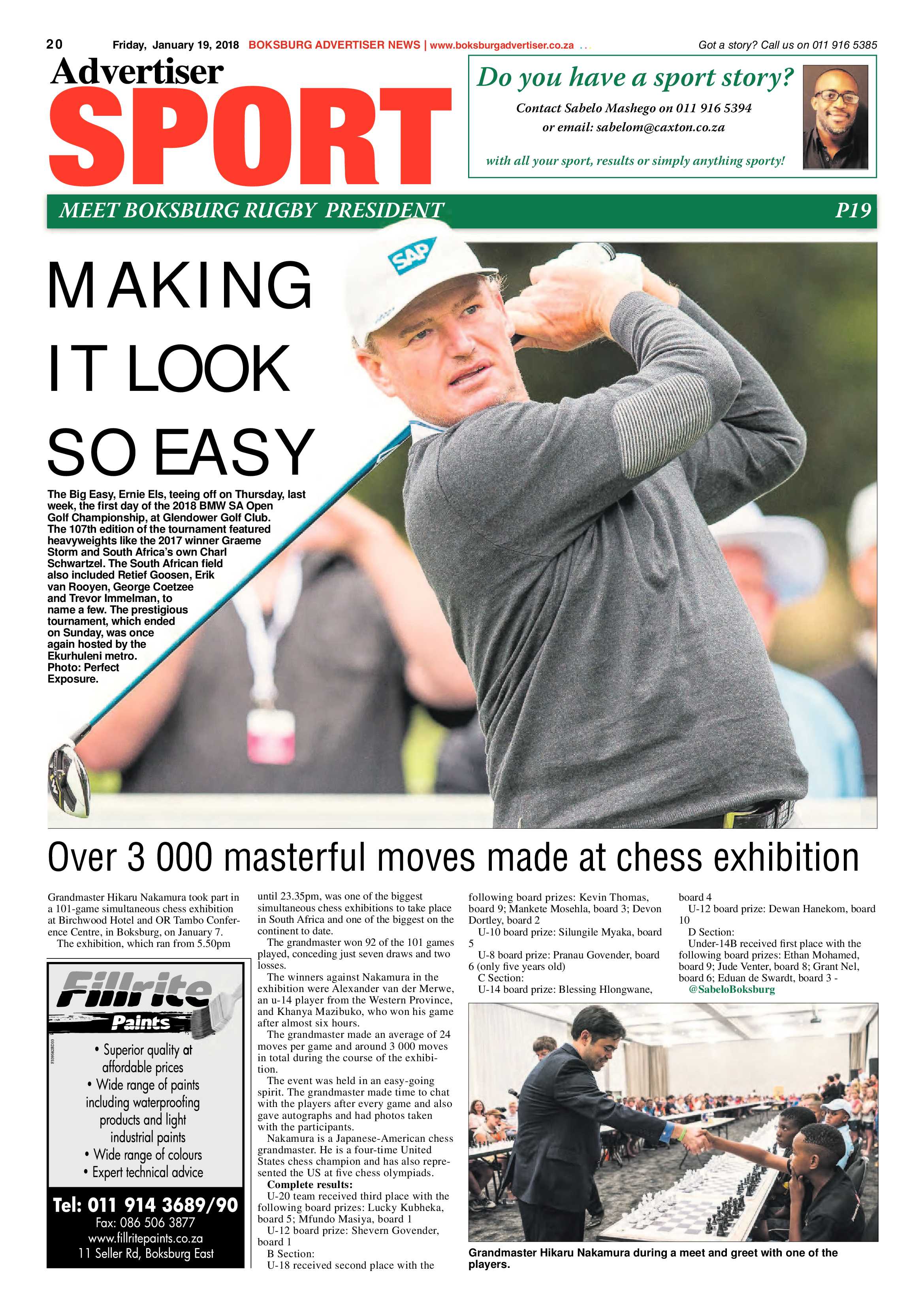 Boksburg Advertiser 16 January 2018 page 20