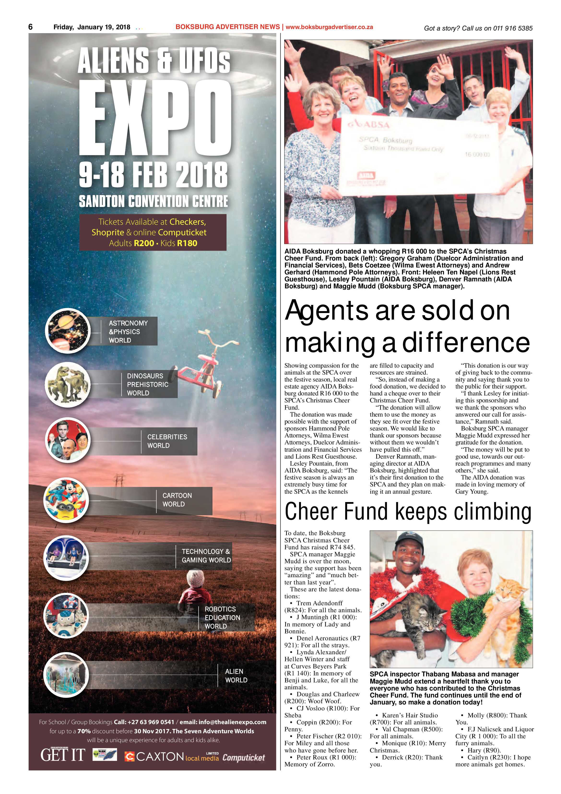 Boksburg Advertiser 16 January 2018 page 6