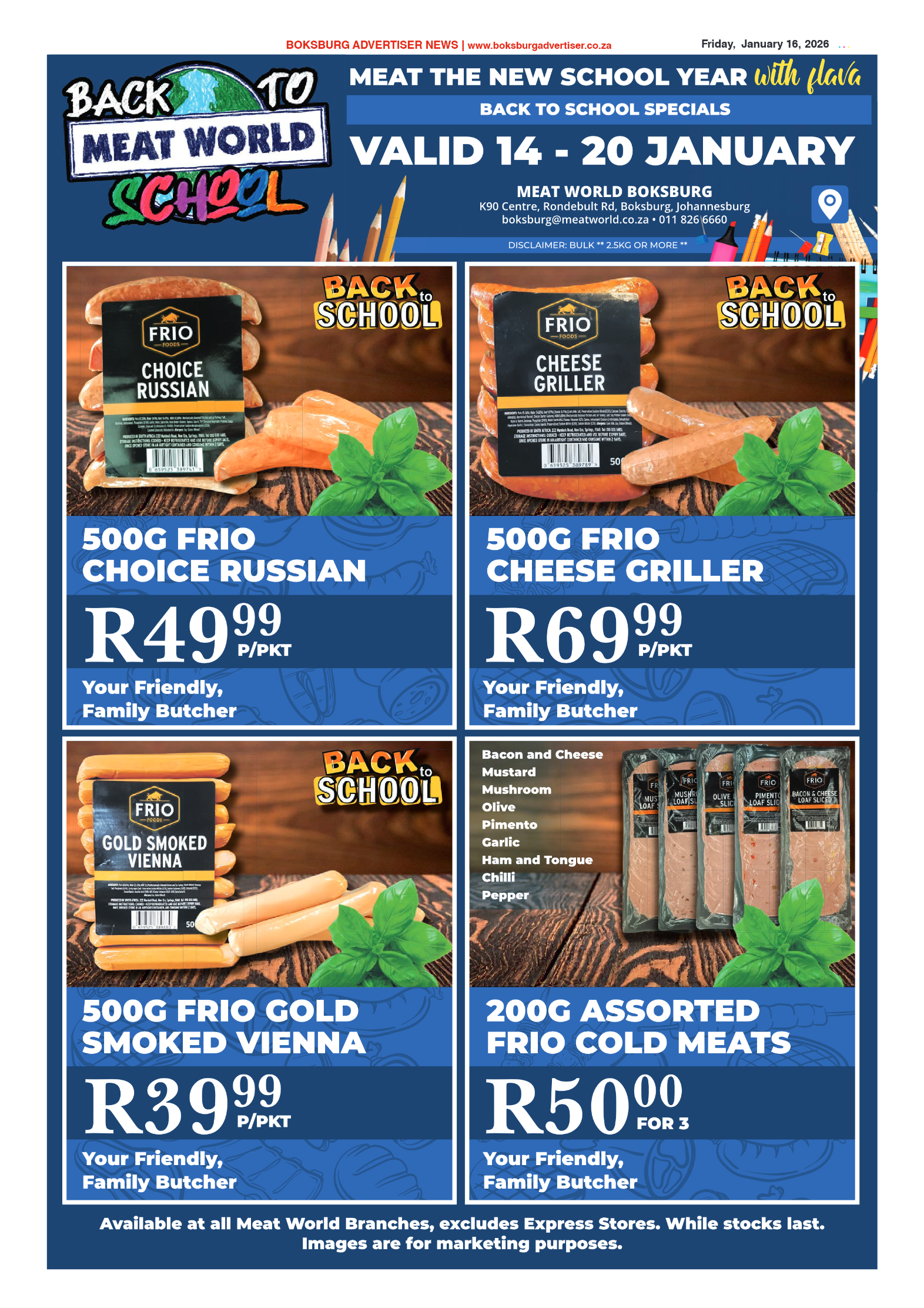 Boksburg Advertiser 16 January 2026 page 11