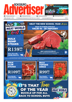 Boksburg Advertiser 16 January 2026