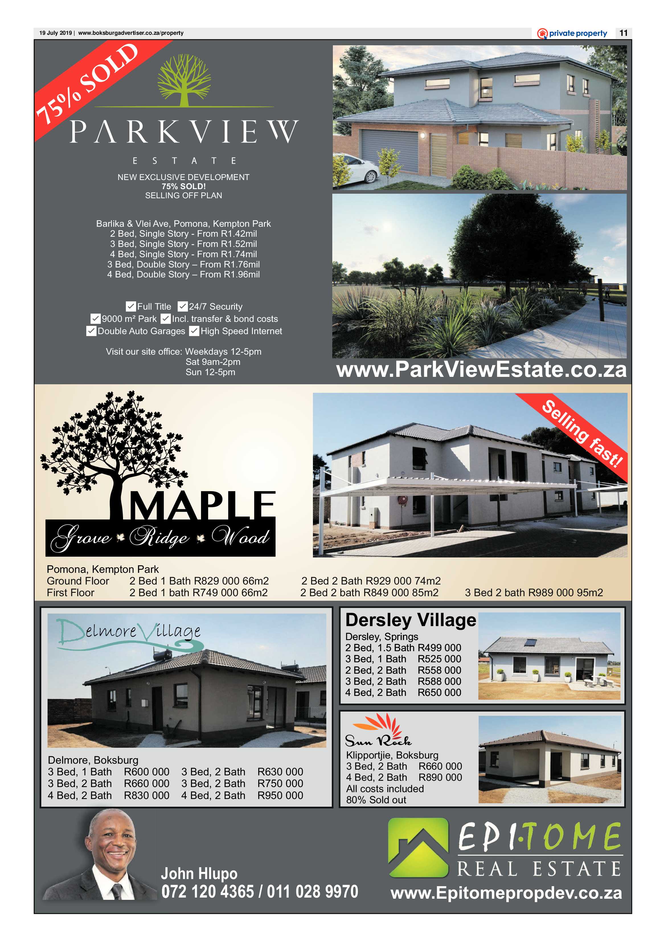 Boksburg Advertiser 16 July 2019 page 11