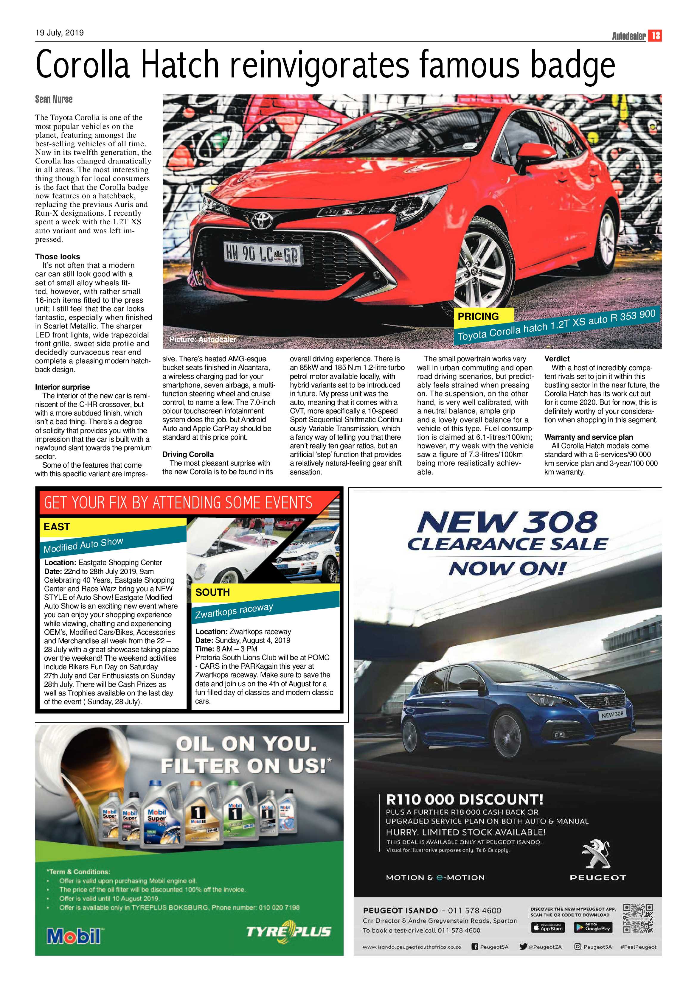 Boksburg Advertiser 16 July 2019 page 13