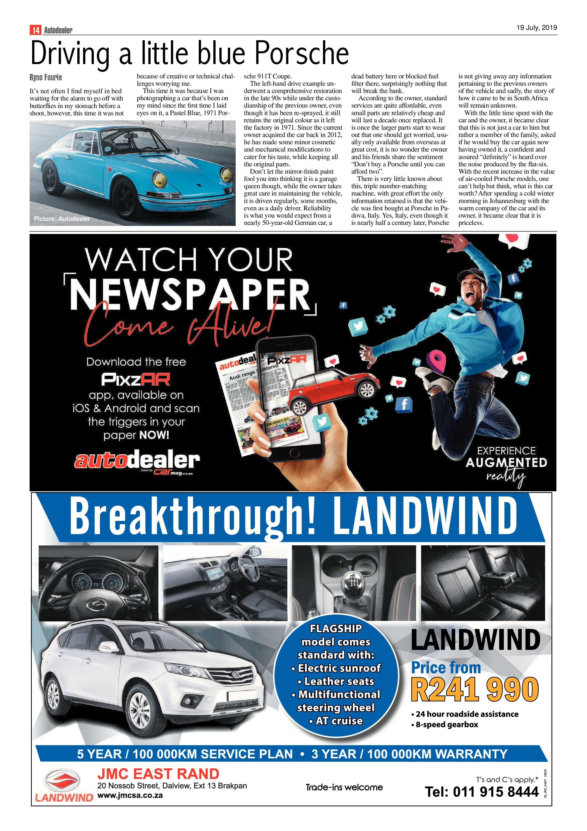 Boksburg Advertiser 16 July 2019 page 14