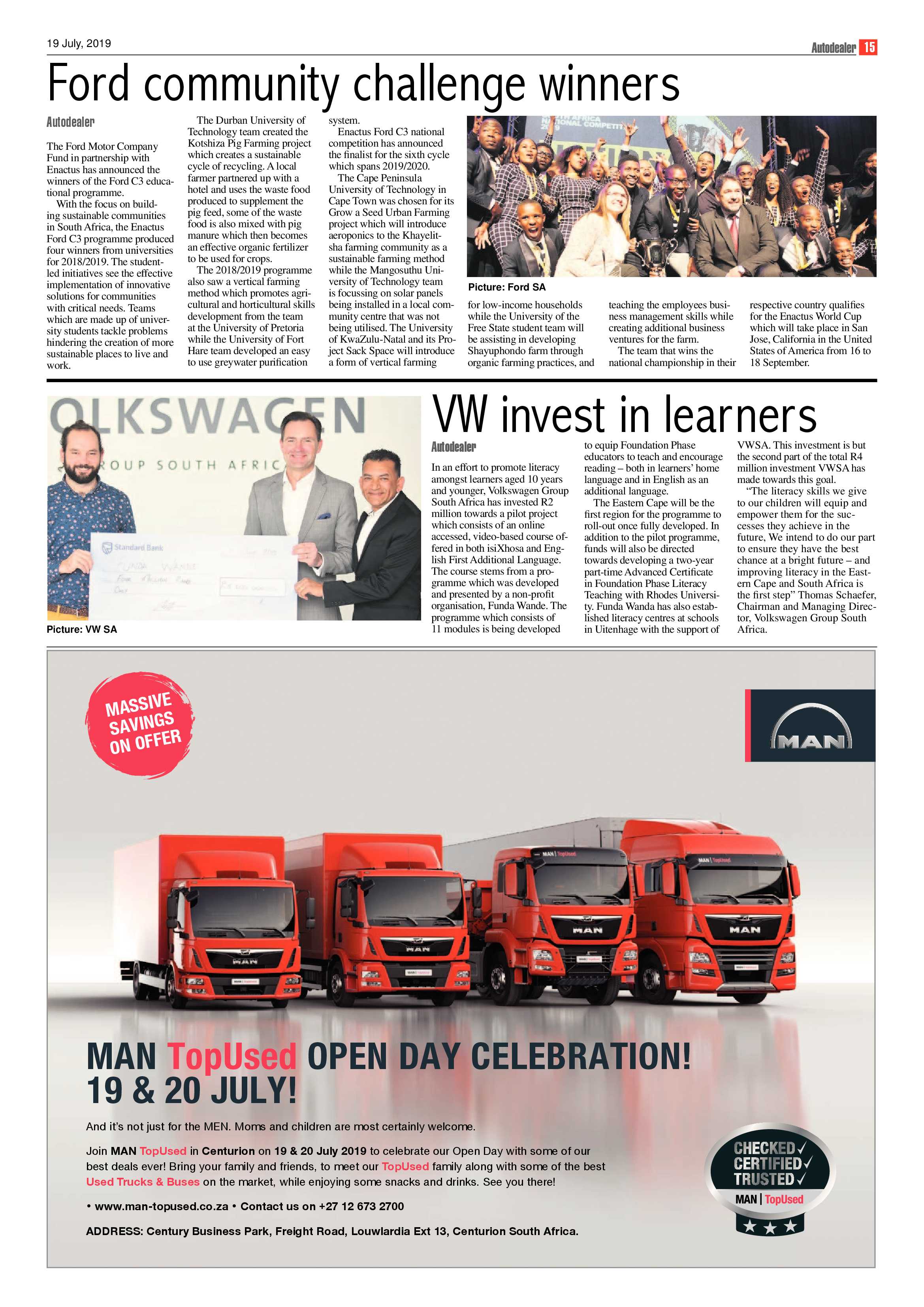Boksburg Advertiser 16 July 2019 page 15