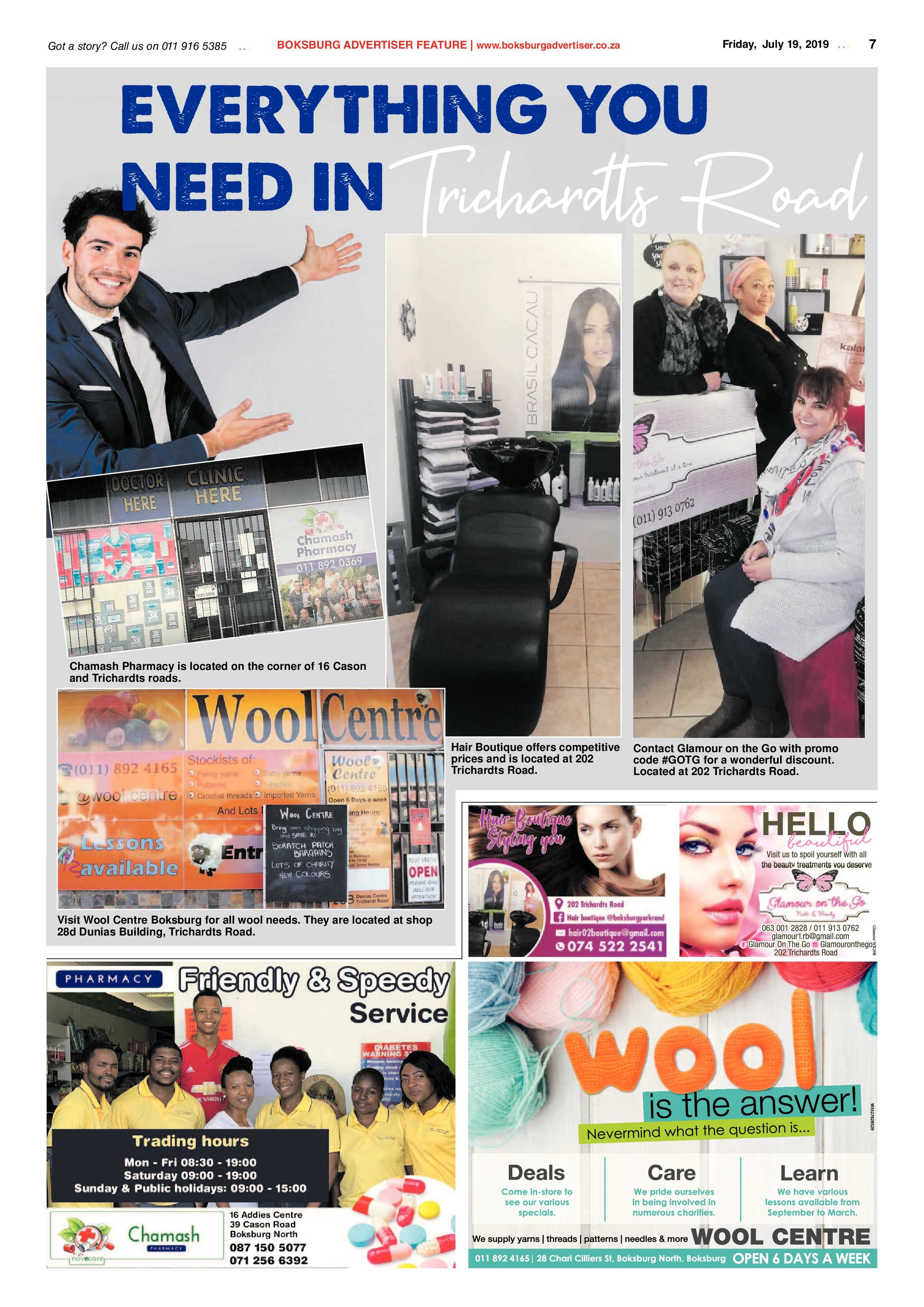 Boksburg Advertiser 16 July 2019 page 7
