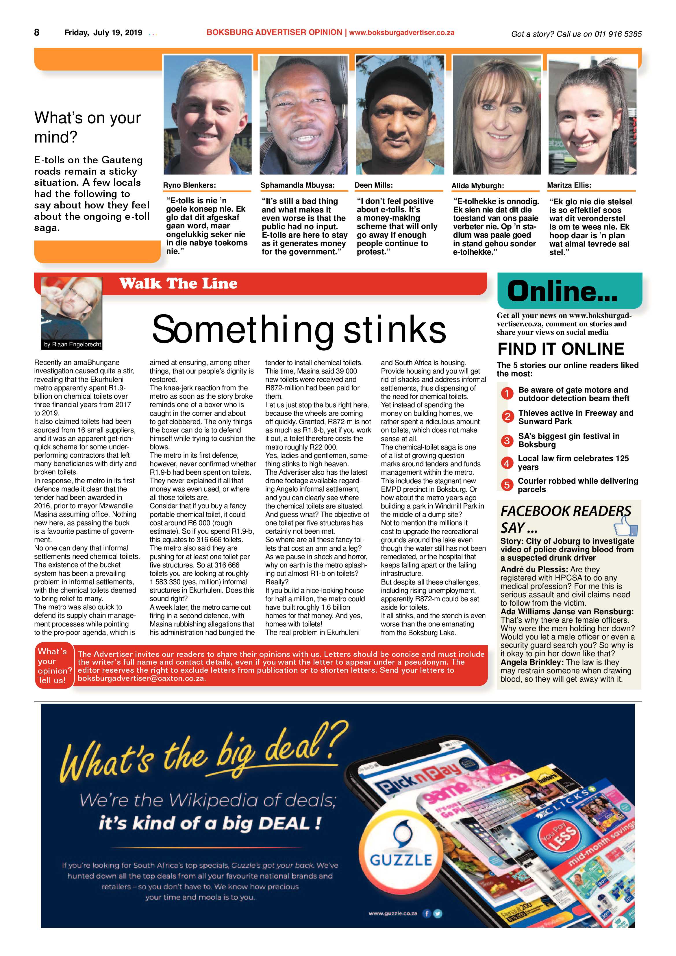 Boksburg Advertiser 16 July 2019 page 8
