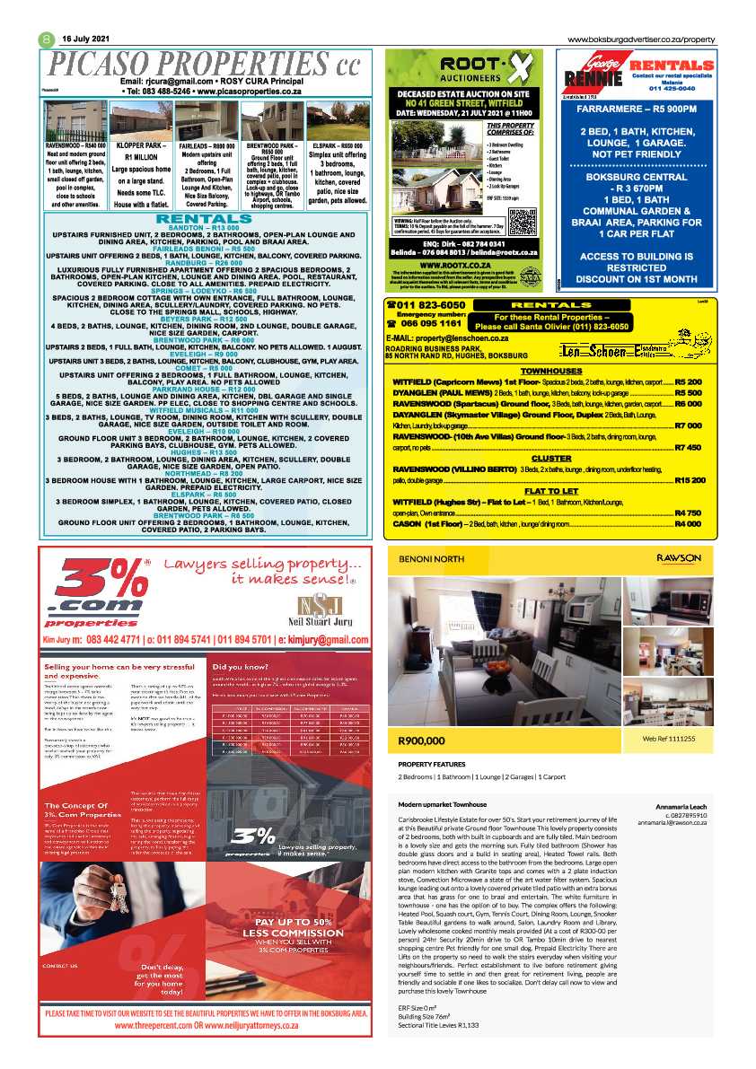 Boksburg Advertiser 16 July 2021 page 8