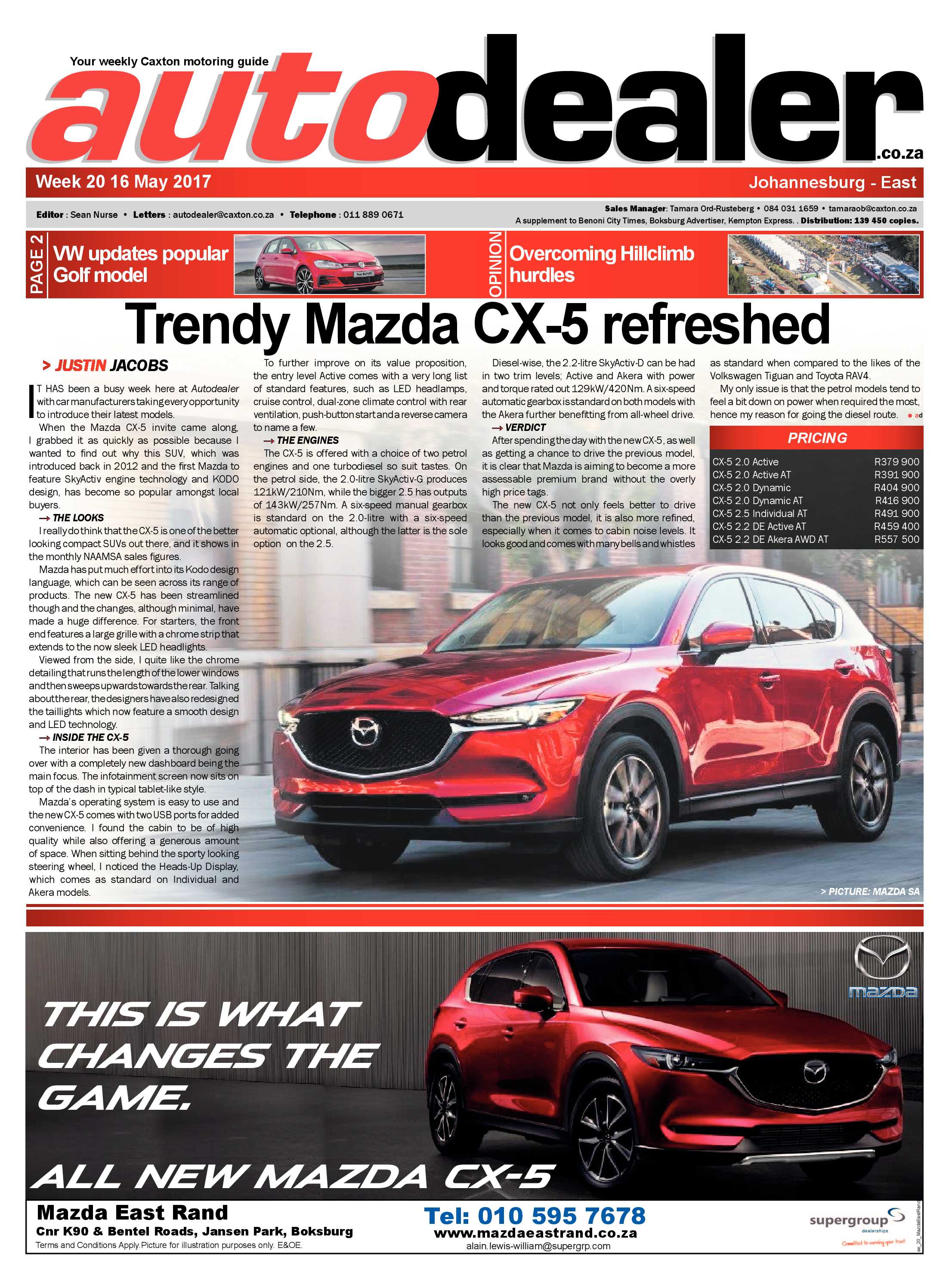 Boksburg Advertiser 16 May 2017 page 25