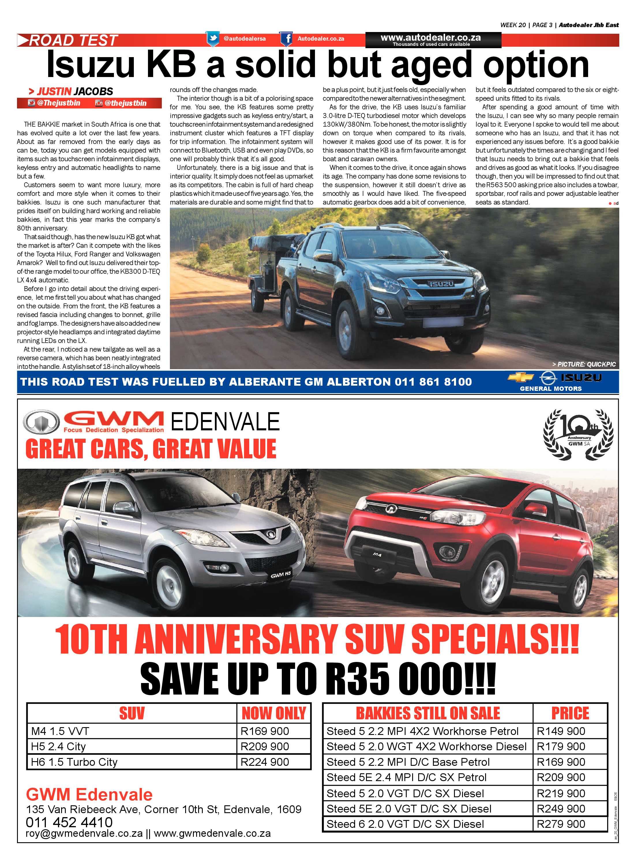 Boksburg Advertiser 16 May 2017 page 27