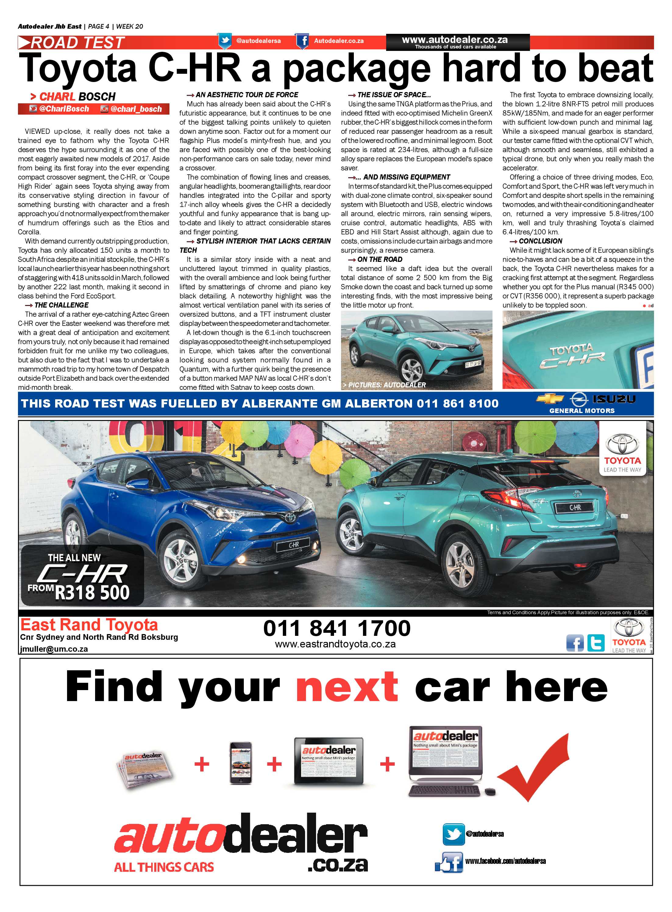 Boksburg Advertiser 16 May 2017 page 28