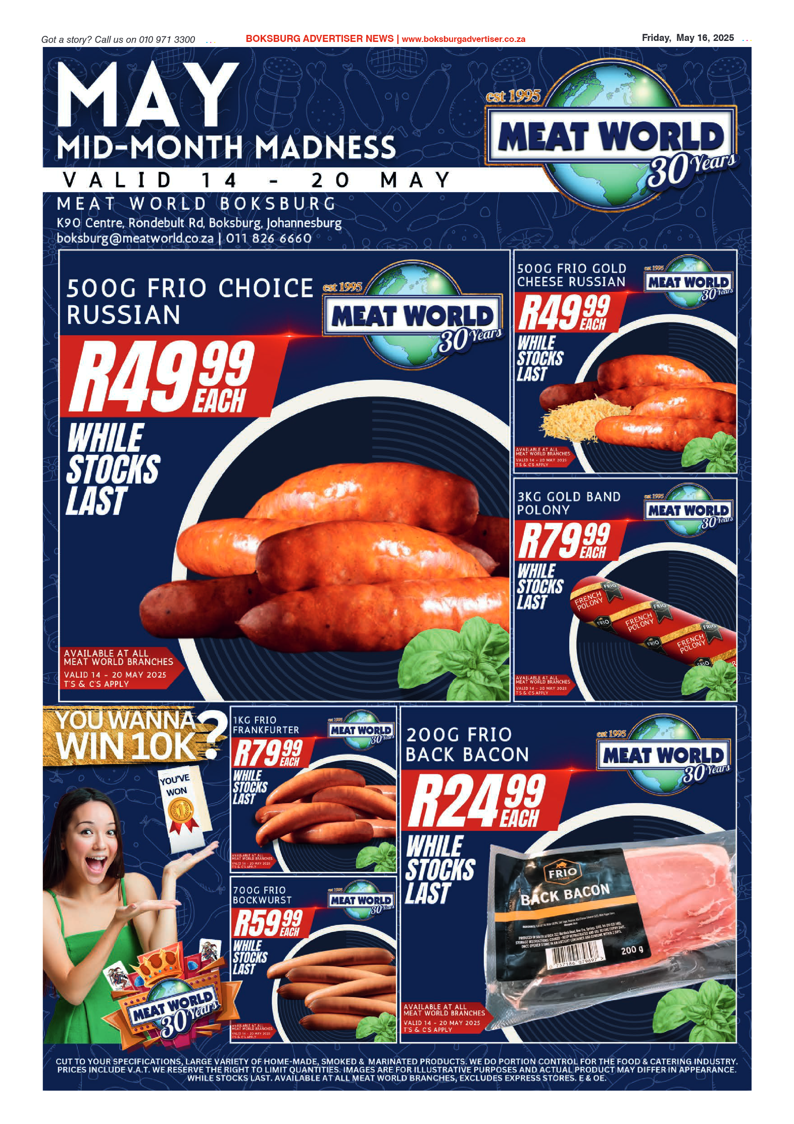 Boksburg Advertiser 16 May 2025 page 11