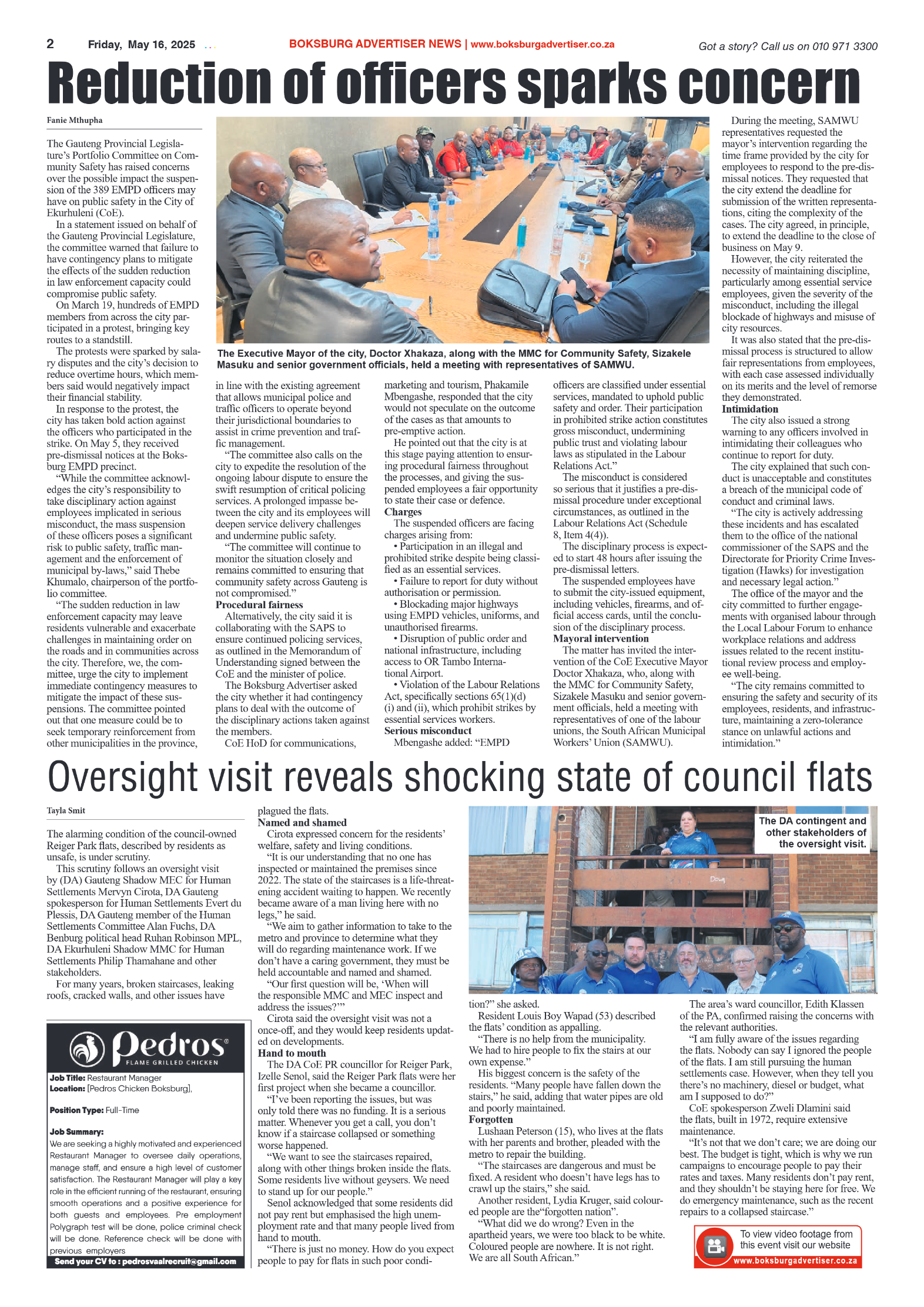 Boksburg Advertiser 16 May 2025 page 4