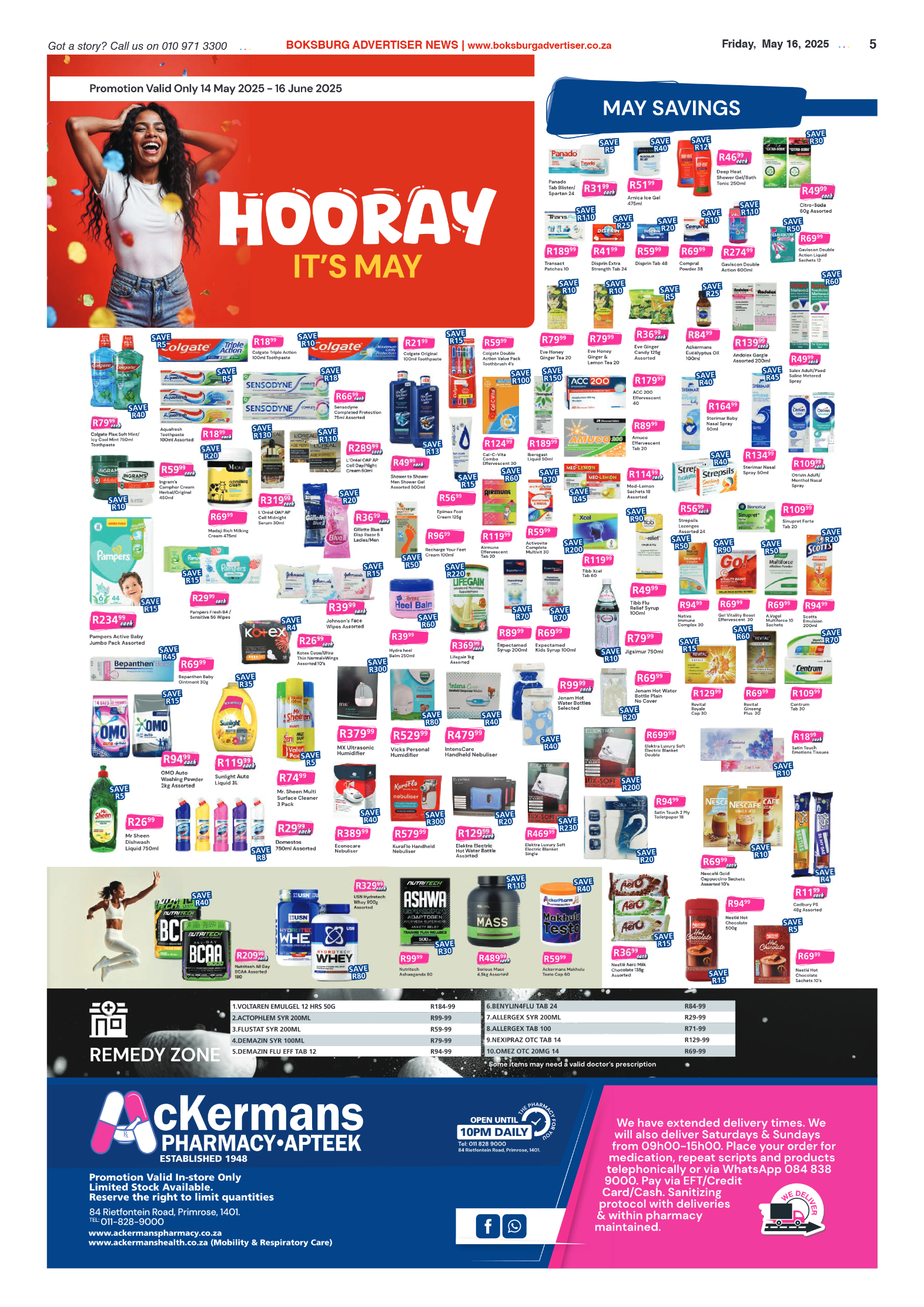Boksburg Advertiser 16 May 2025 page 7