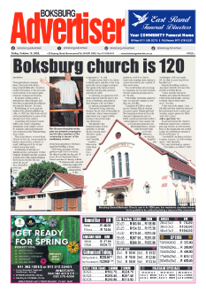 Boksburg Advertiser 16 October 2026