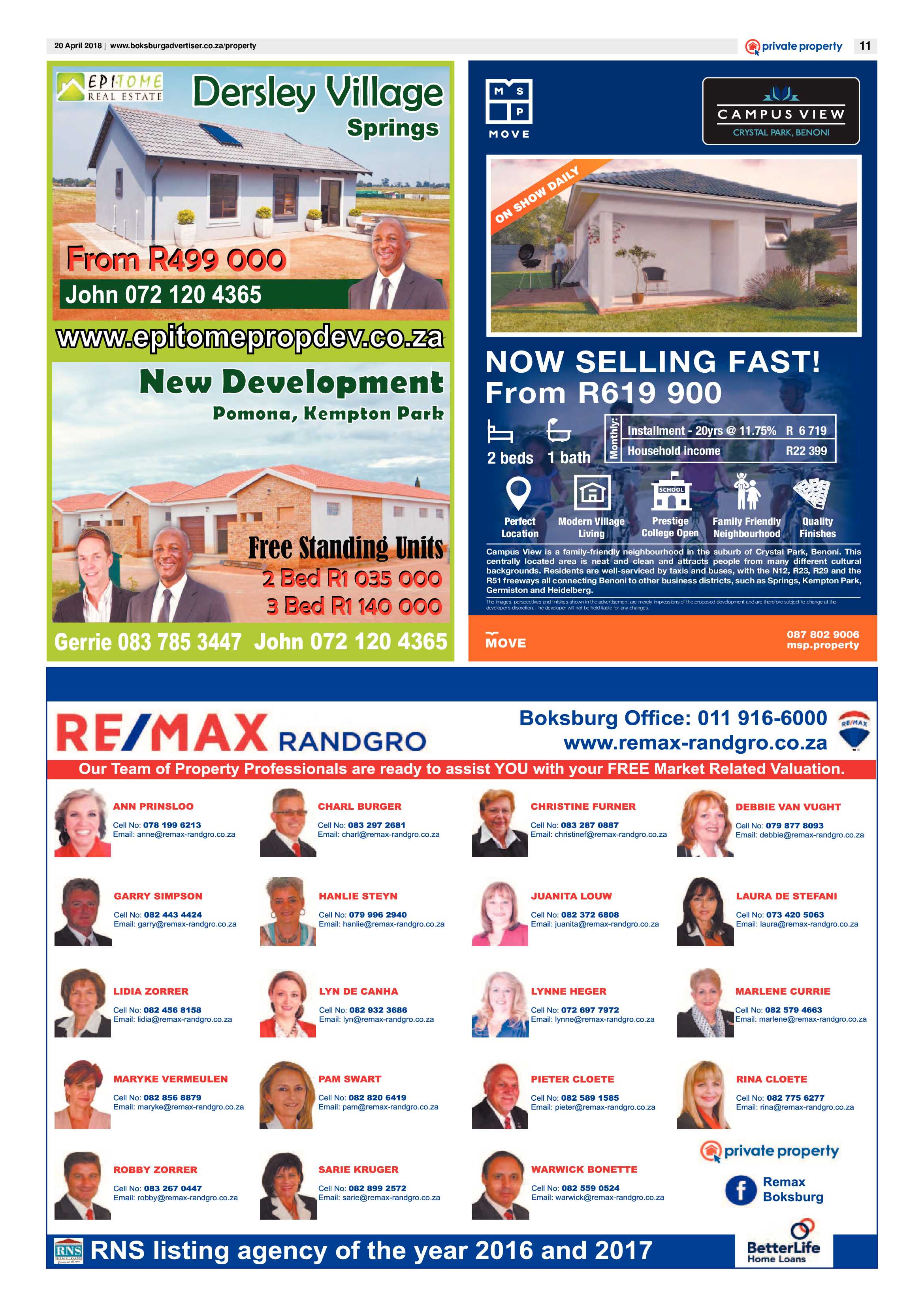 Boksburg Advertiser 17 April 2018 page 11