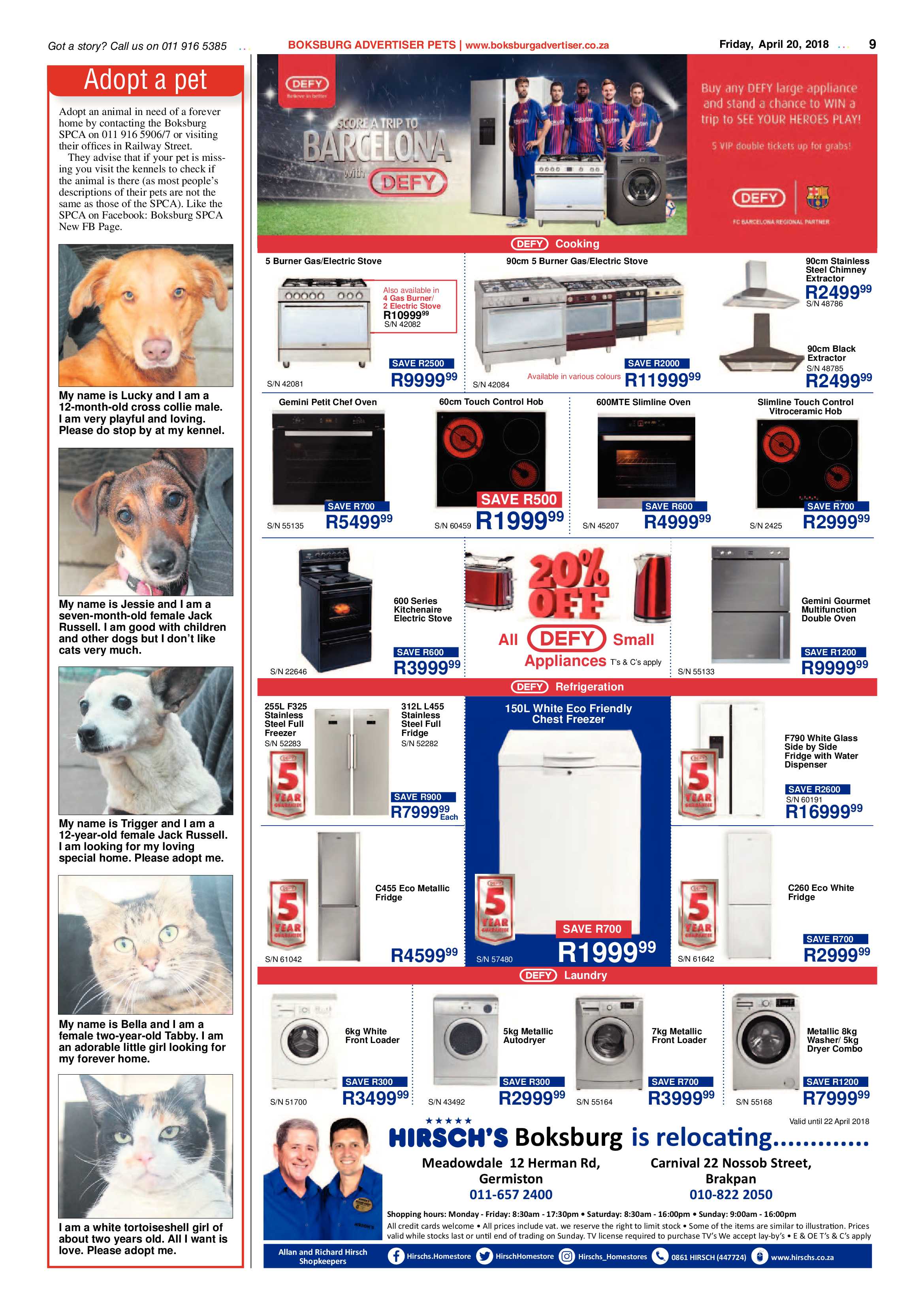 Boksburg Advertiser 17 April 2018 page 9