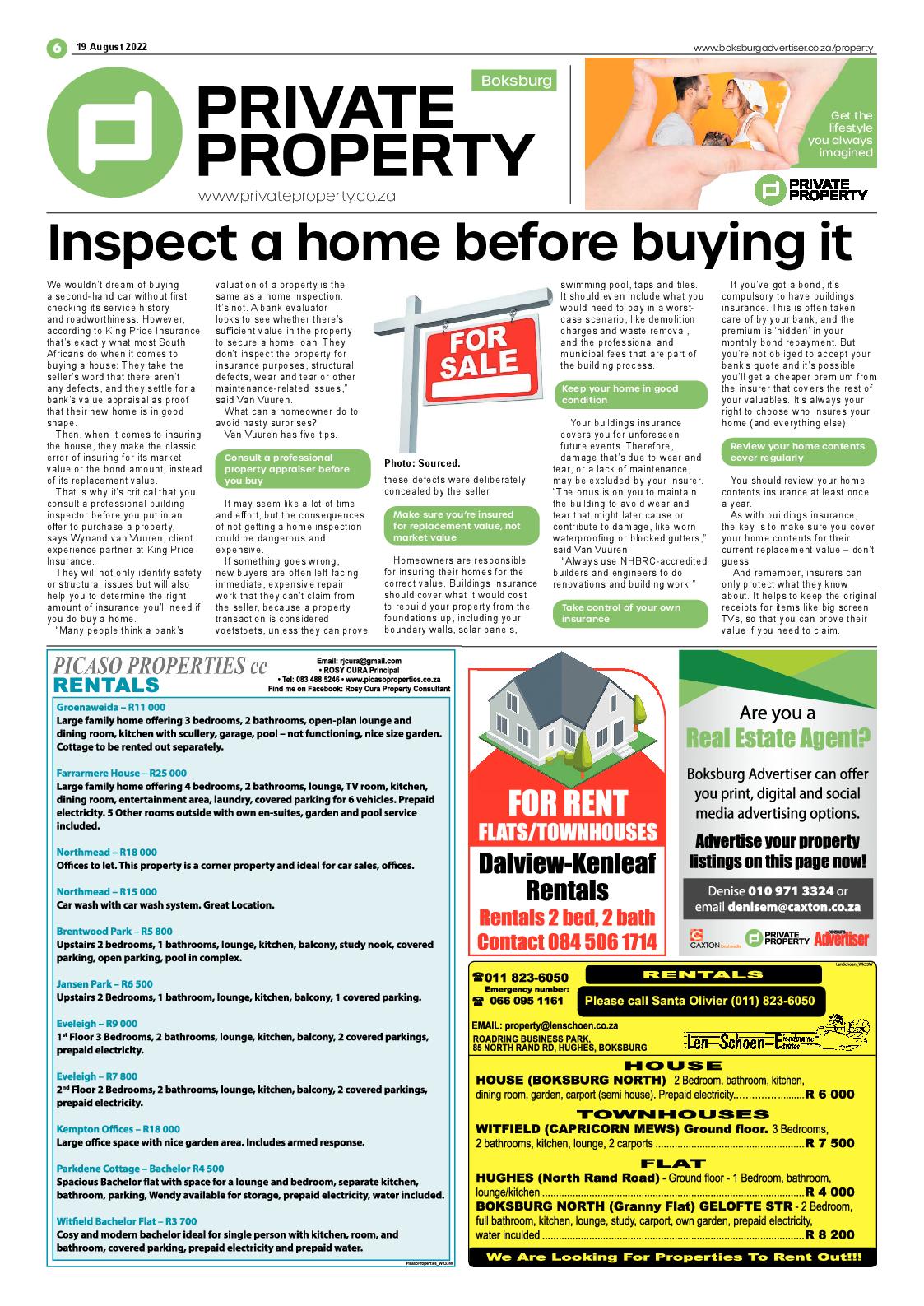 Boksburg Advertiser 17 August 2022 page 6