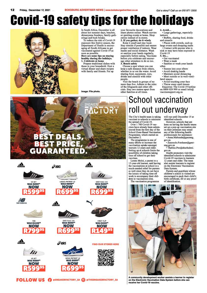 Boksburg Advertiser 17 December 2021 page 14