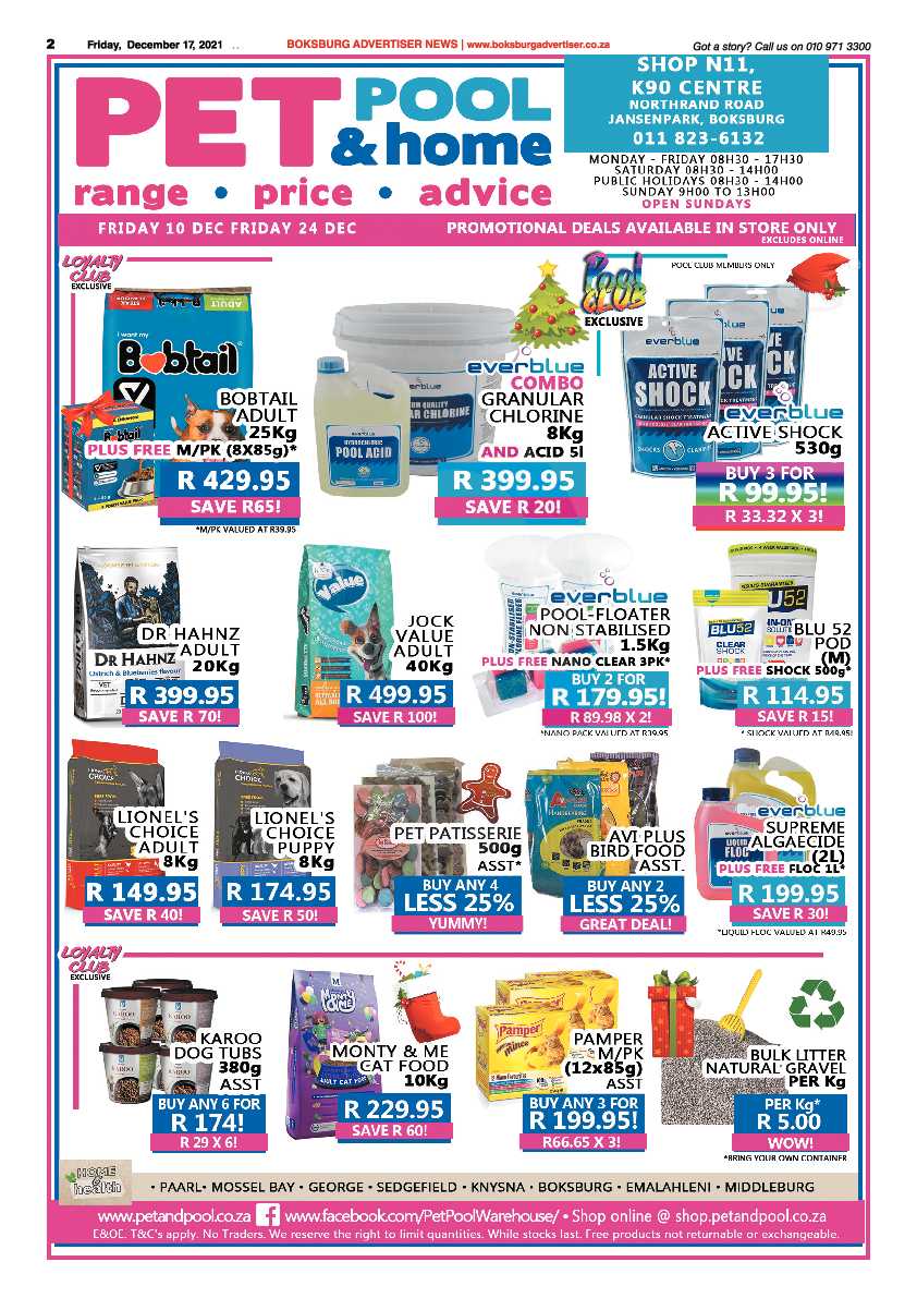 Boksburg Advertiser 17 December 2021 page 4
