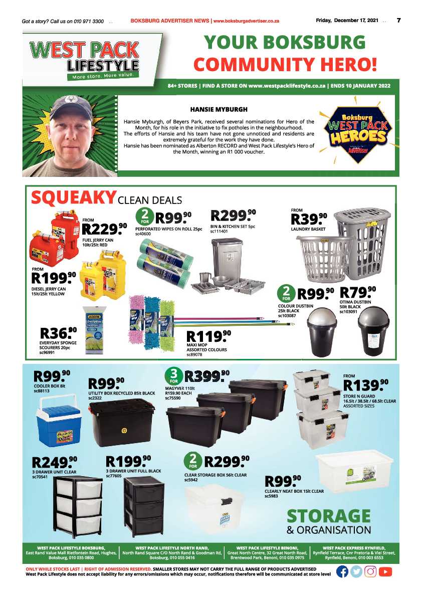 Boksburg Advertiser 17 December 2021 page 9