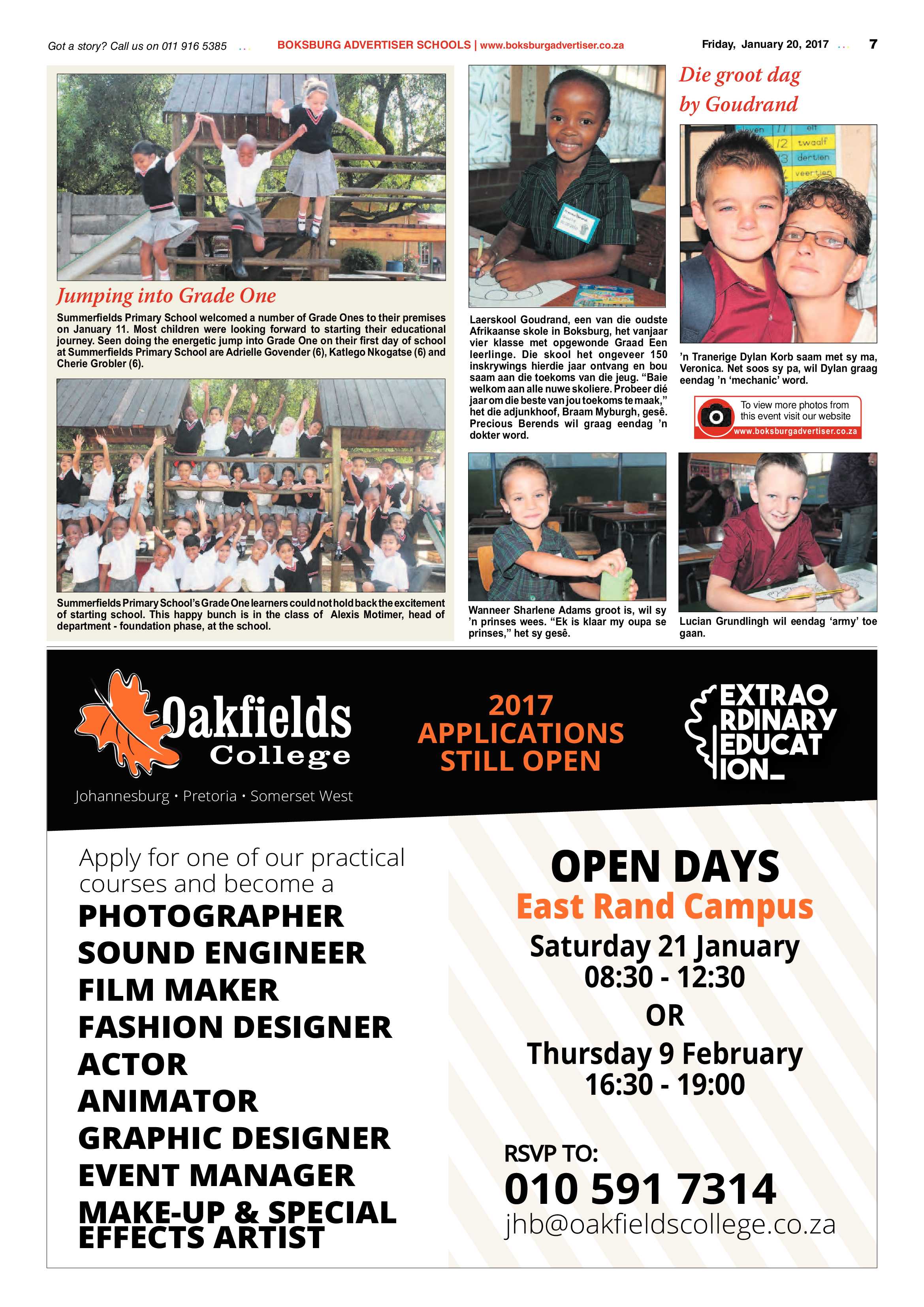 Boksburg Advertiser 17 January 2017 page 7