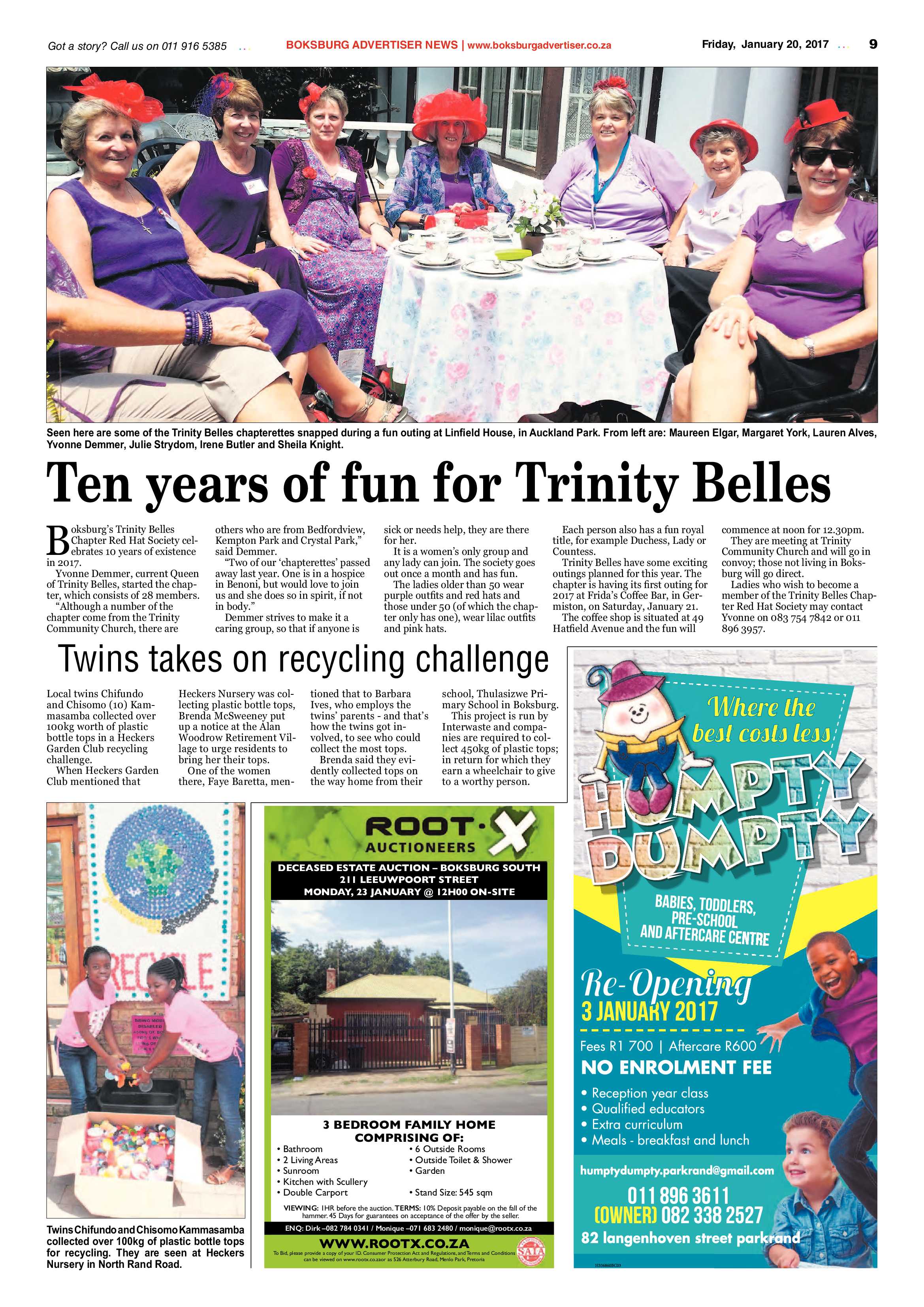 Boksburg Advertiser 17 January 2017 page 9