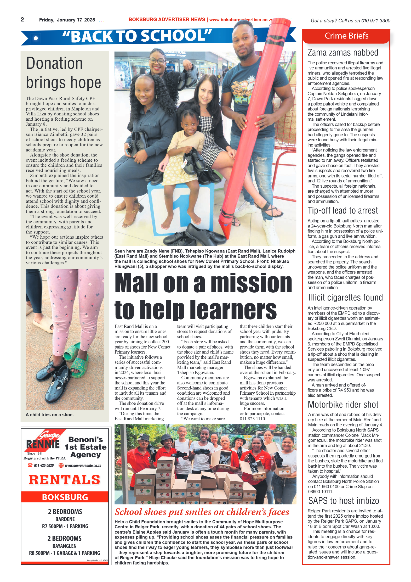 Boksburg Advertiser 17 January 2025 page 2