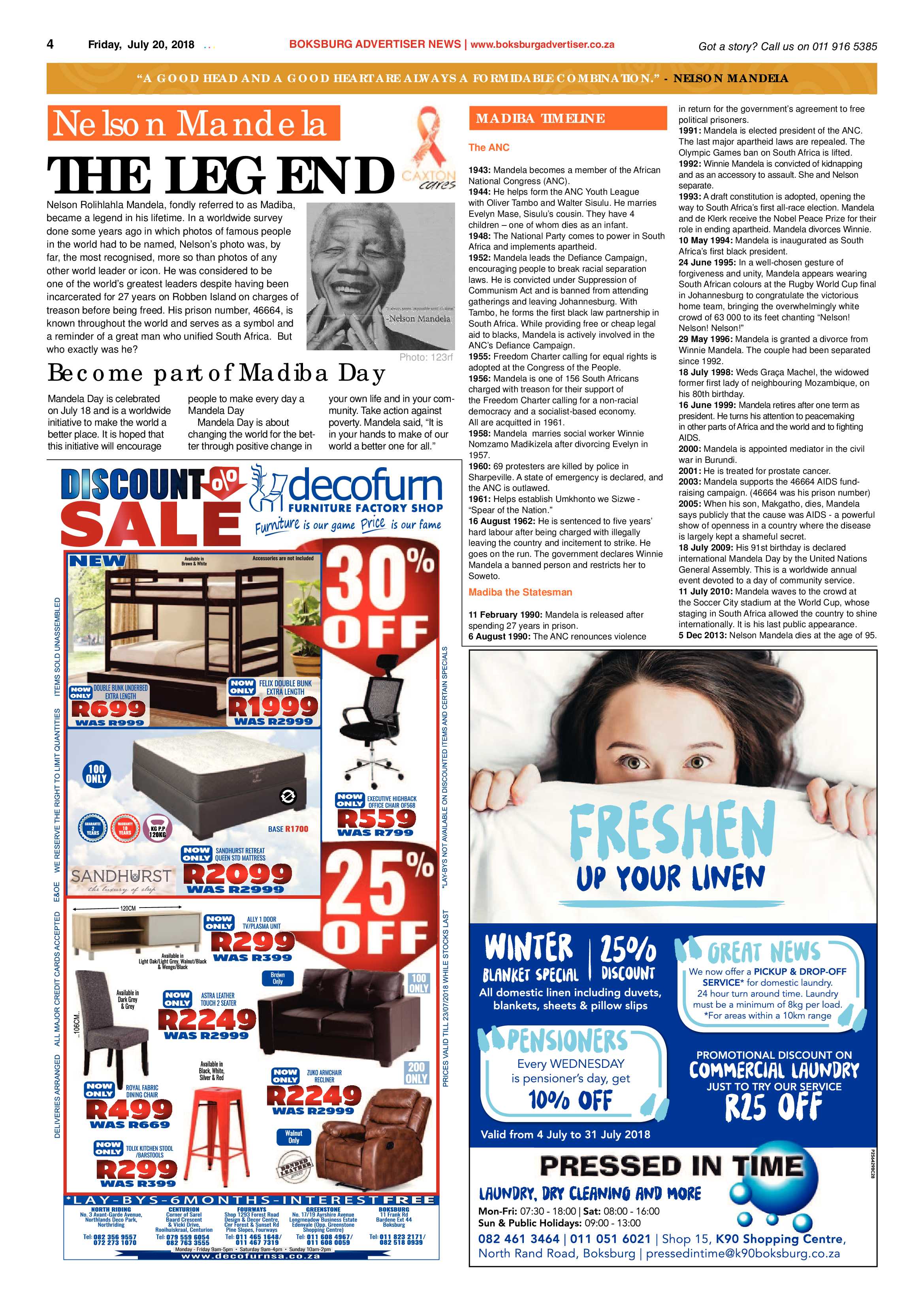 Boksburg Advertiser 17 July 2018 page 4