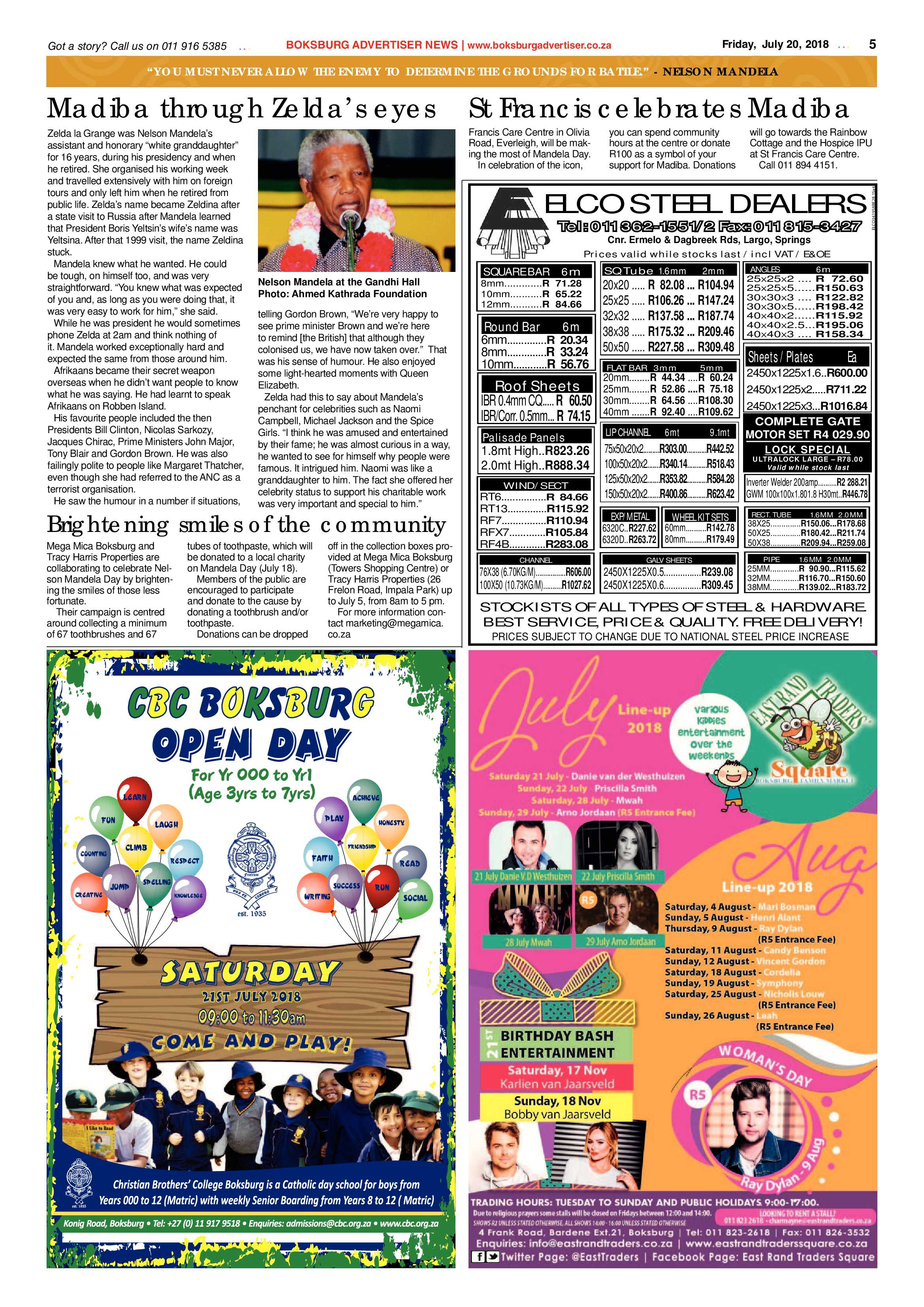 Boksburg Advertiser 17 July 2018 page 5