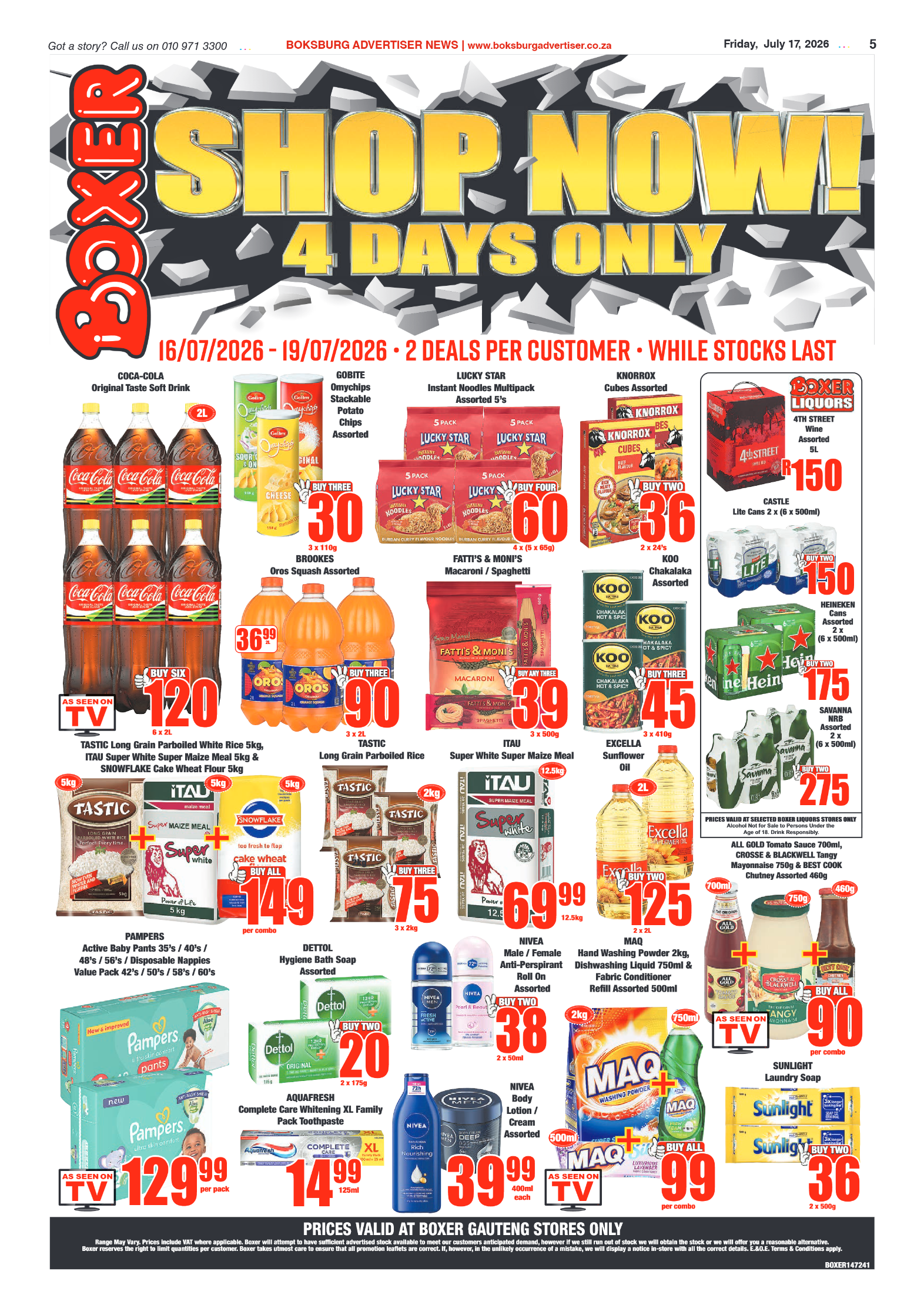 Boksburg Advertiser 17 July 2026 page 5