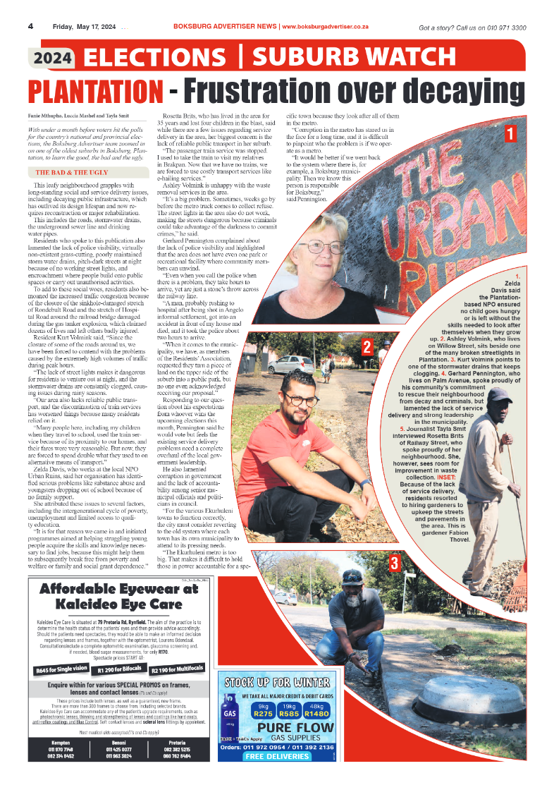 Boksburg Advertiser 17 May 2024 page 4